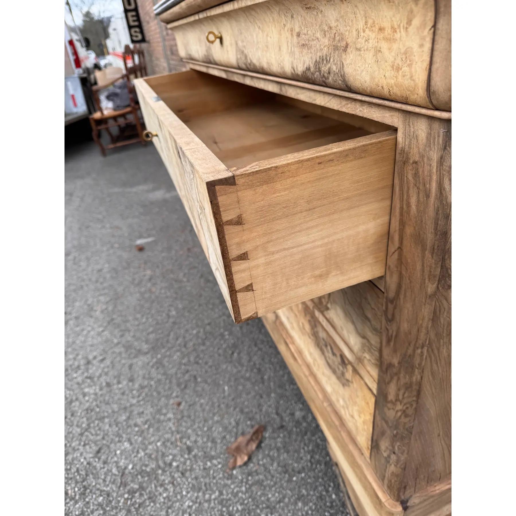 Marble 19th Century Louis Philippe Chest For Sale