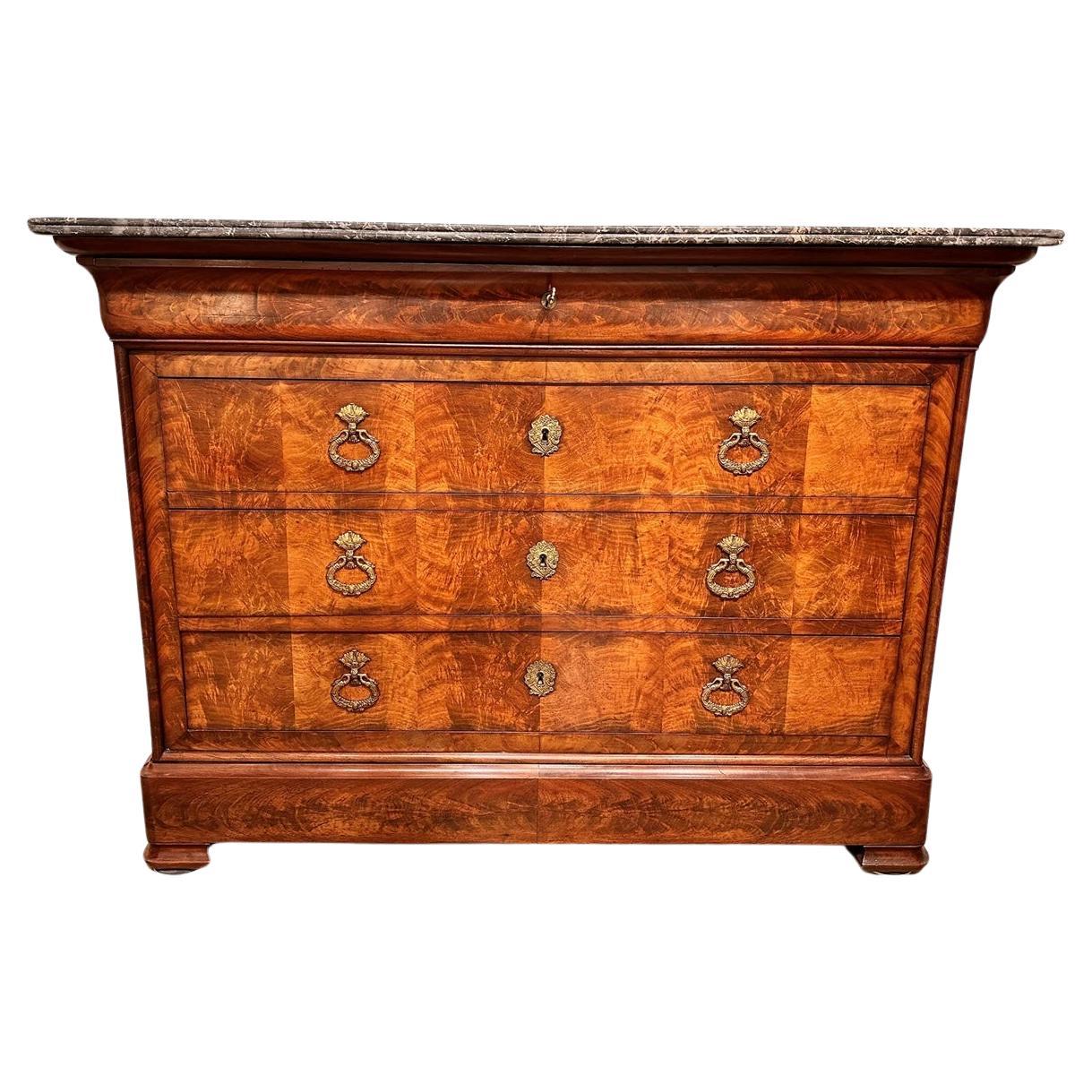19th Century Louis Philippe Chest For Sale