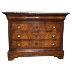 Commode Louis Philippe du 19ème siècle