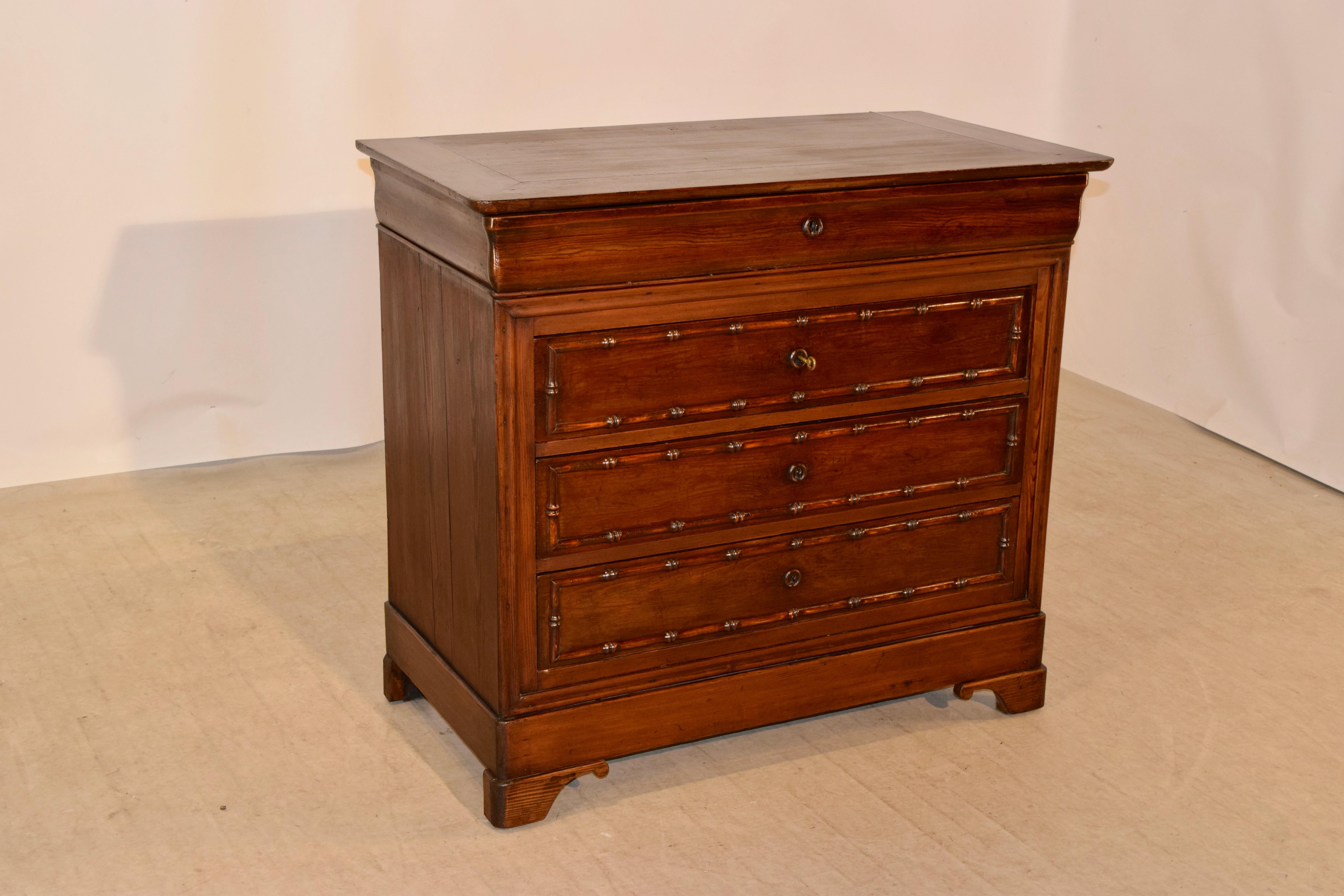19th Century Louis Philippe Commode In Good Condition In High Point, NC