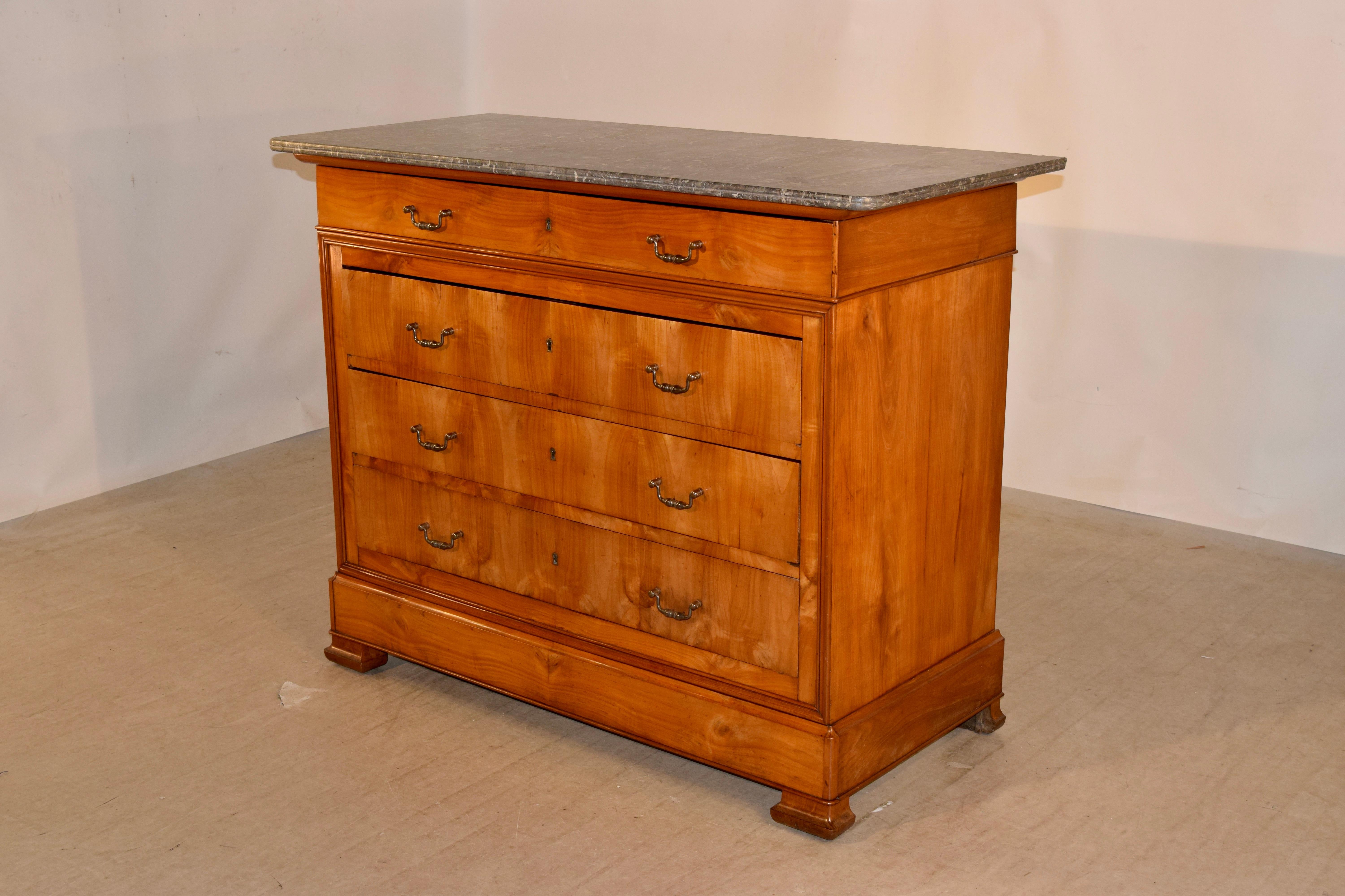 19th Century Louis Philippe Commode In Good Condition For Sale In High Point, NC