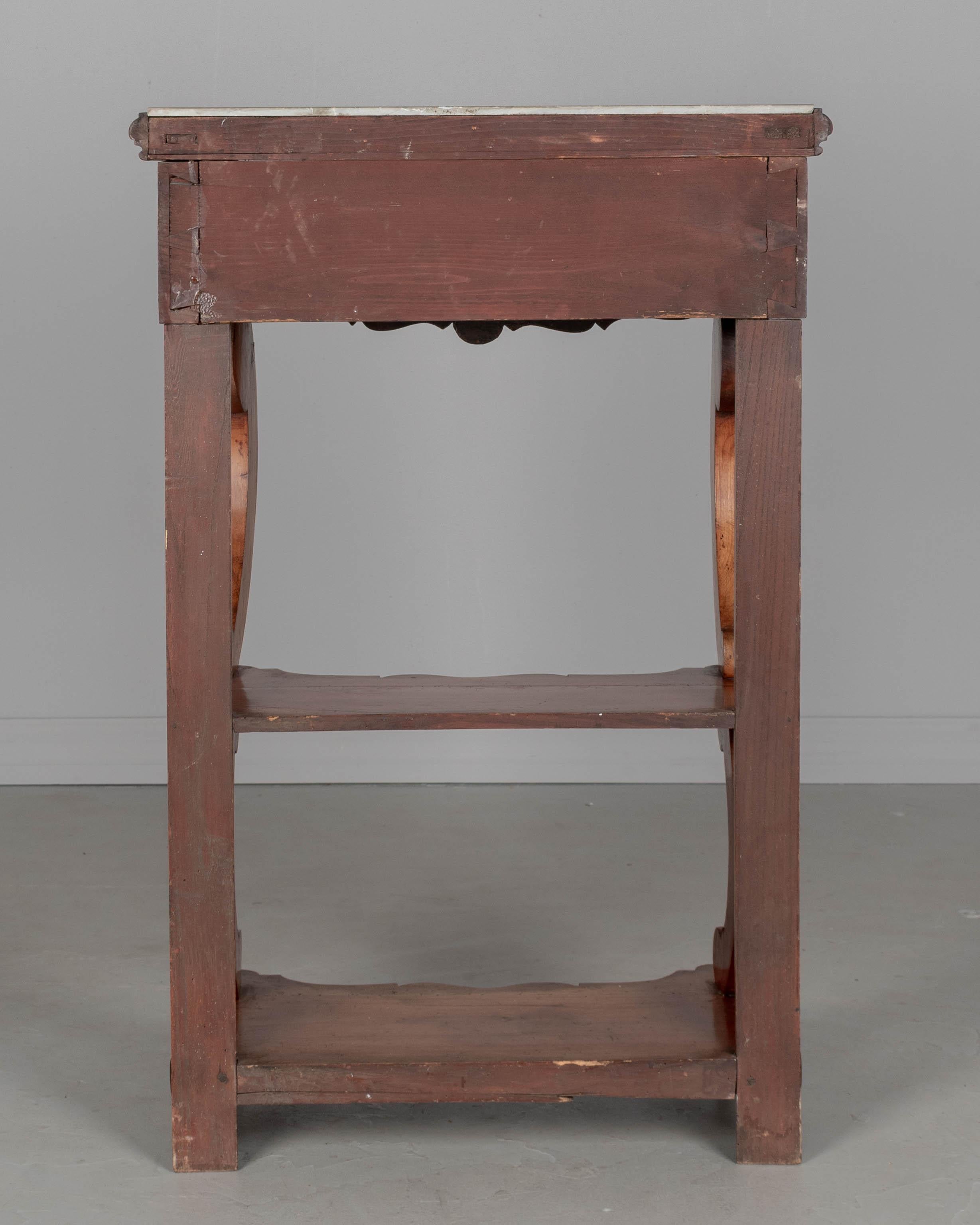 Marble 19th Century Louis Philippe Console For Sale