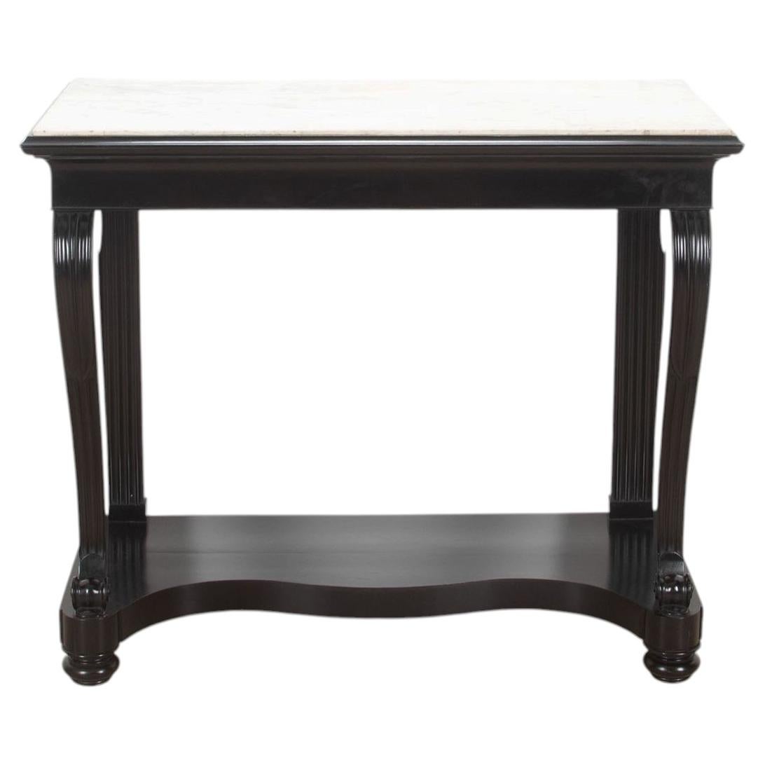 19th Century Louis Philippe Console Table For Sale