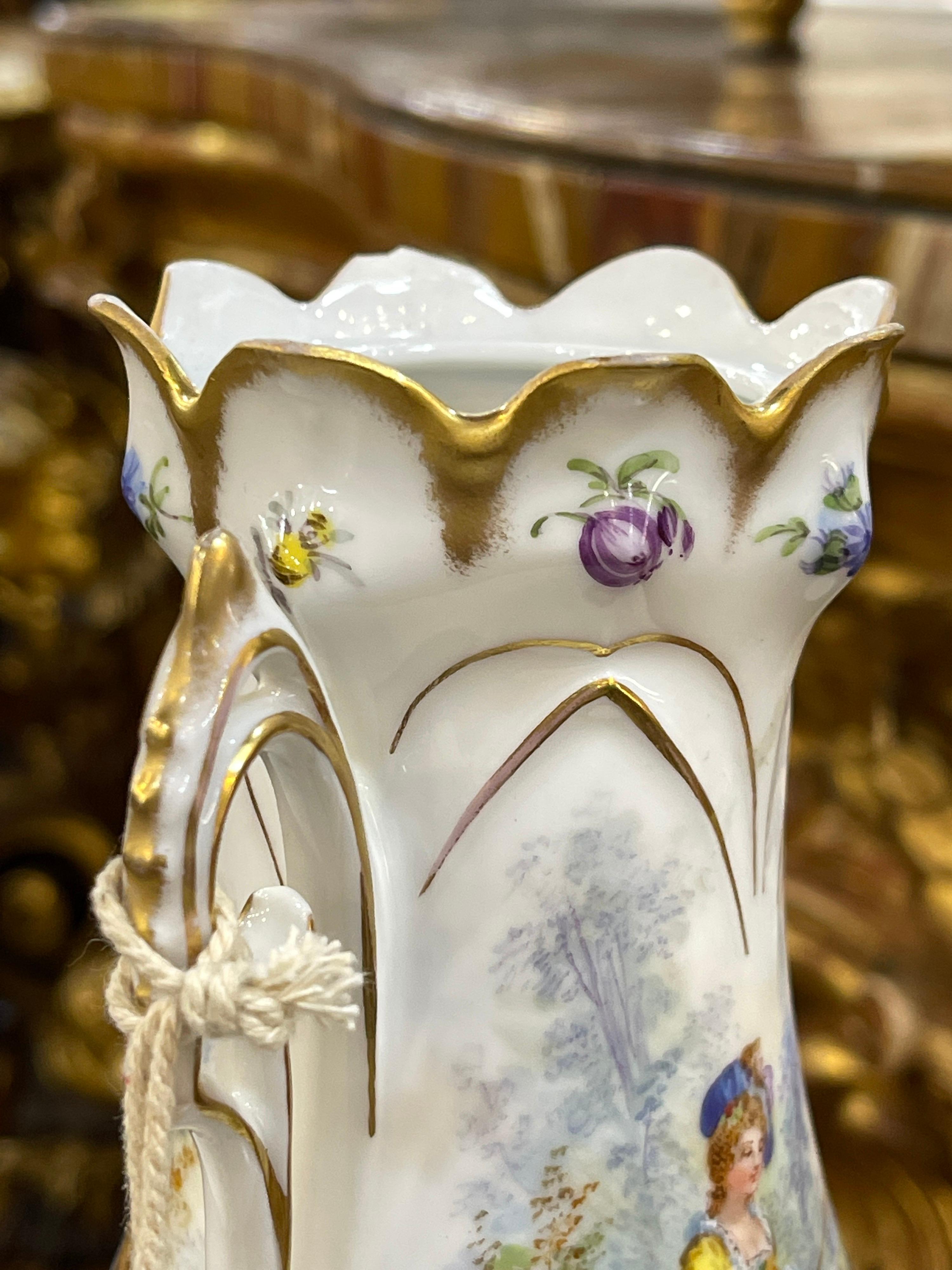 19th Century Louis Philippe Dresden Porcelain, 1850 6