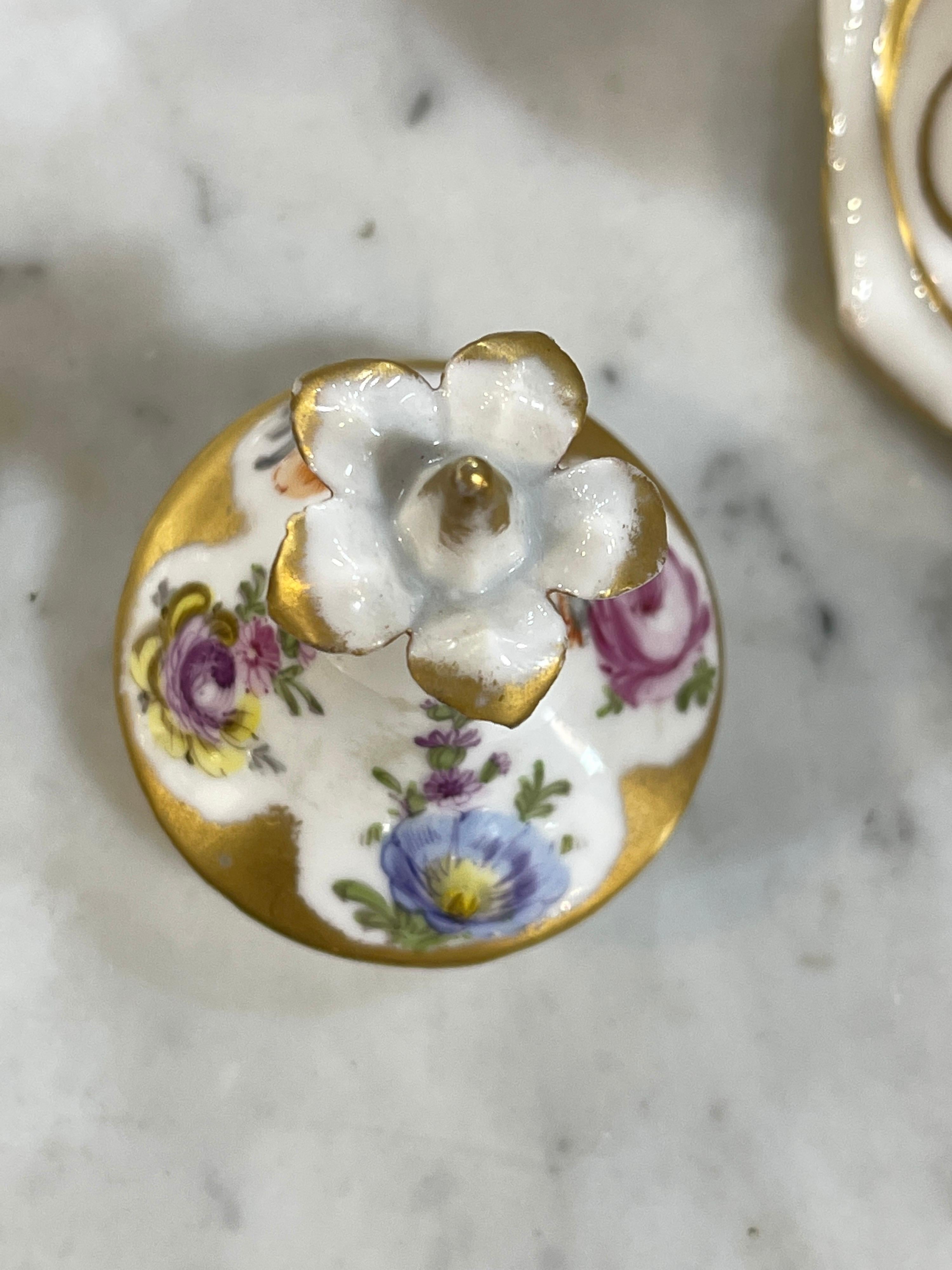 Porcellana Dresden Porcelain del XIX secolo, 1850 2