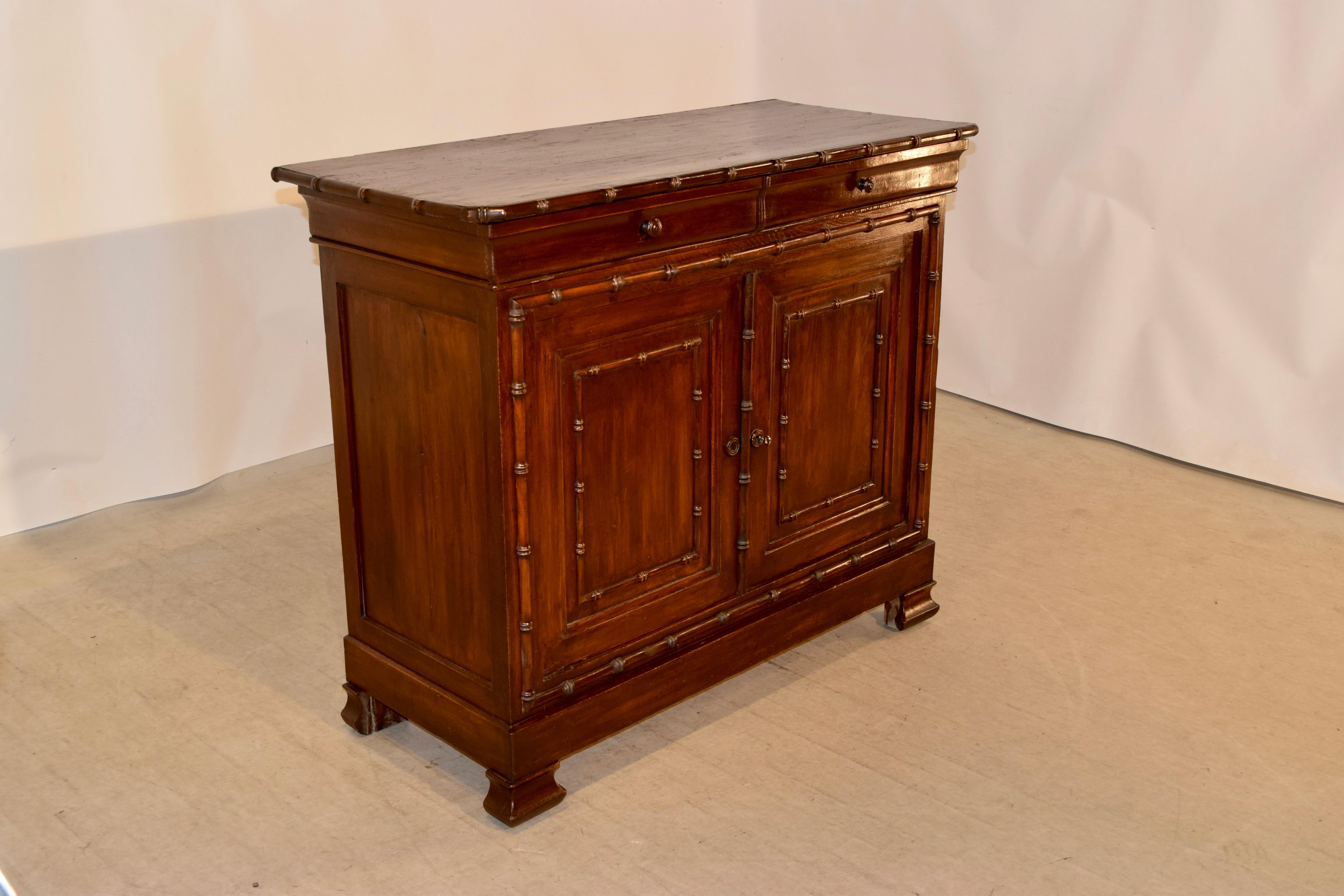 19th Century Louis Philippe Enfilade In Good Condition In High Point, NC