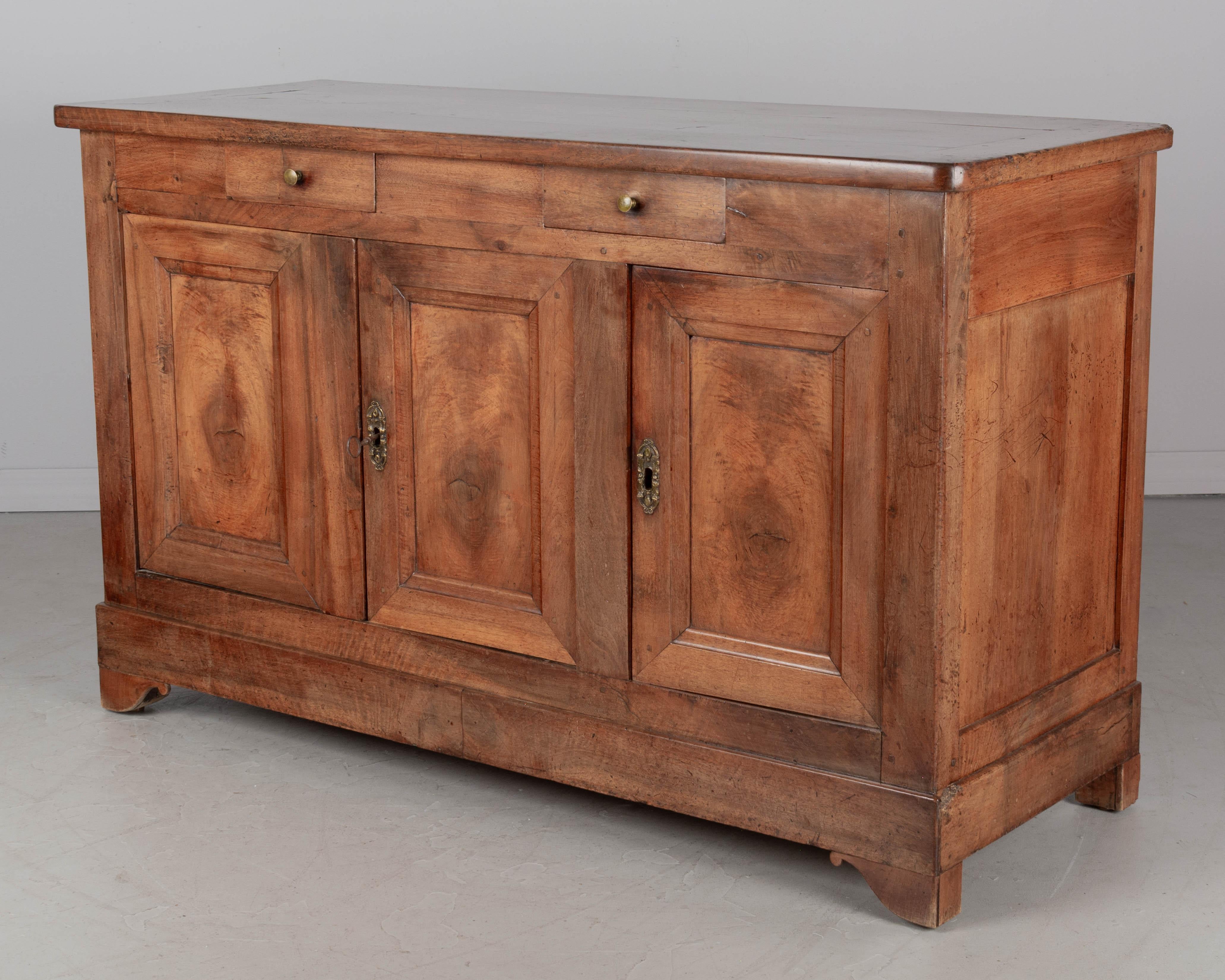 French 19th Century Louis Philippe Enfilade or Sideboard For Sale