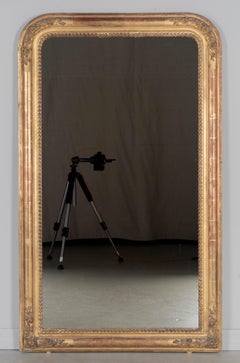 19th Century Louis Philippe French Gilded Mirror  53.5"H x 32.25"W