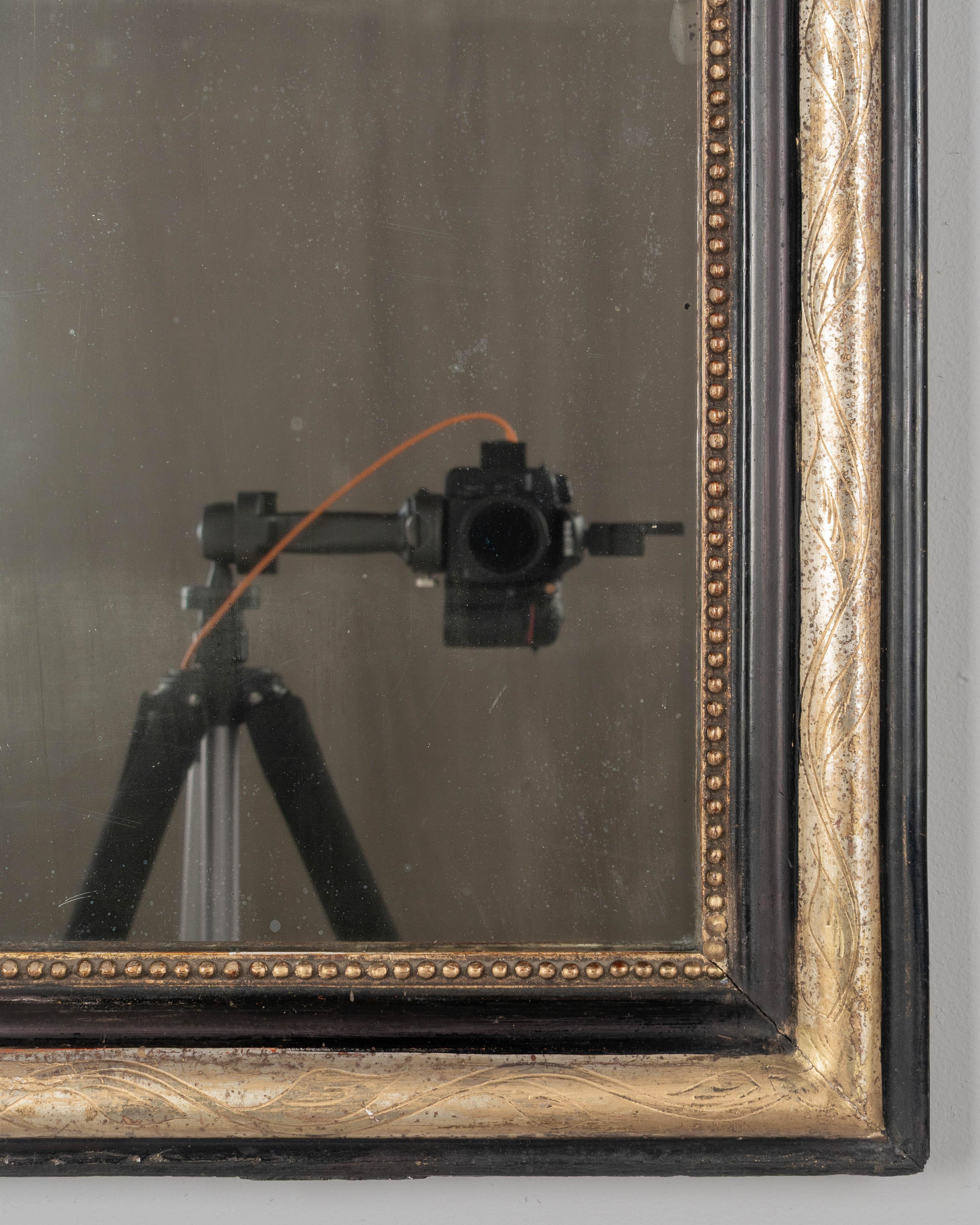 Fait main Miroir doré français Louis Philippe du 19ème siècle