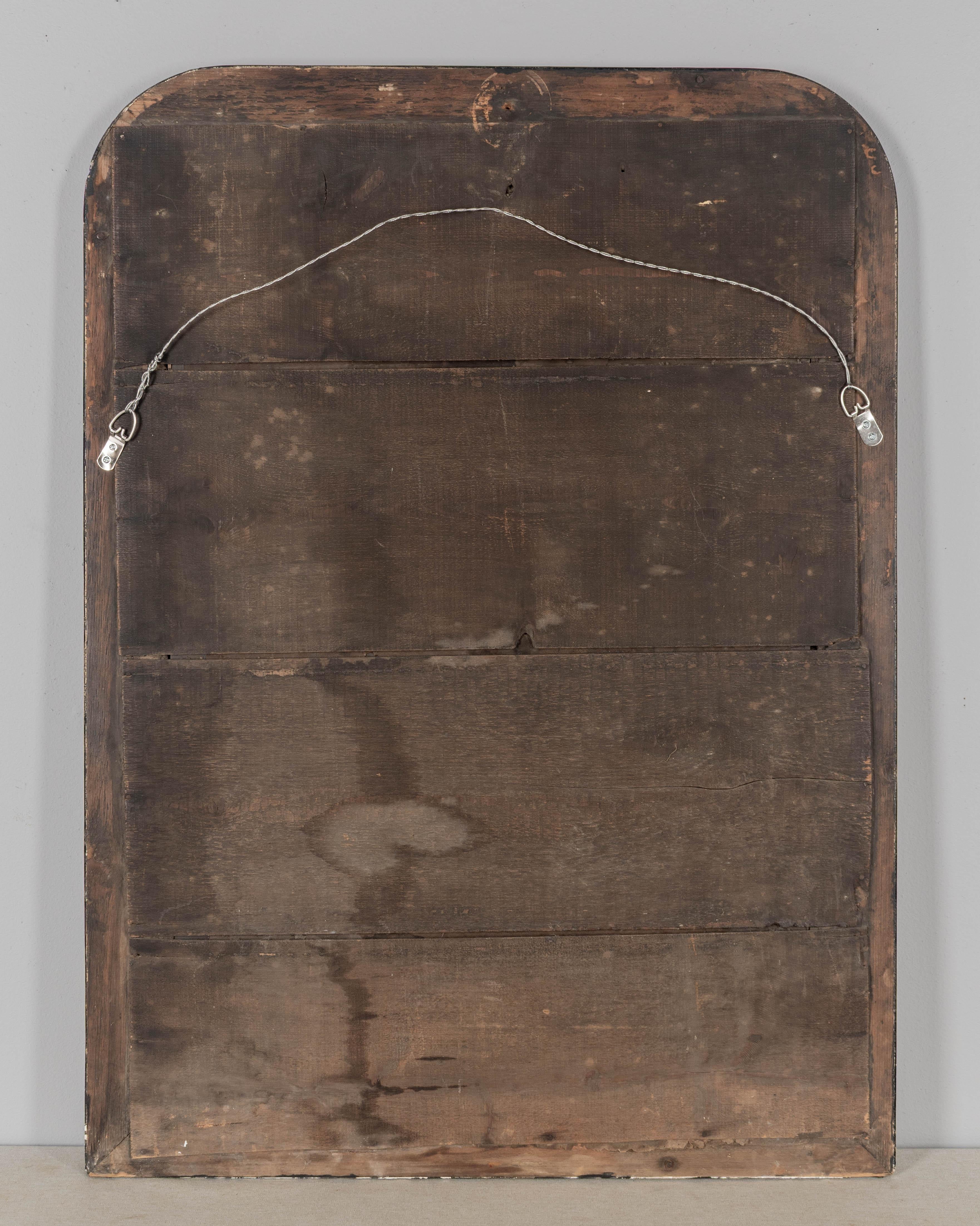 XIXe siècle Miroir doré français Louis Philippe du 19ème siècle
