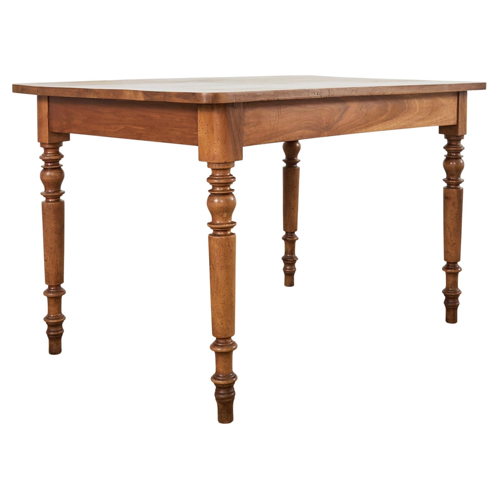 19th Century Louis Philippe Fruitwood Dining or Writing Table For Sale