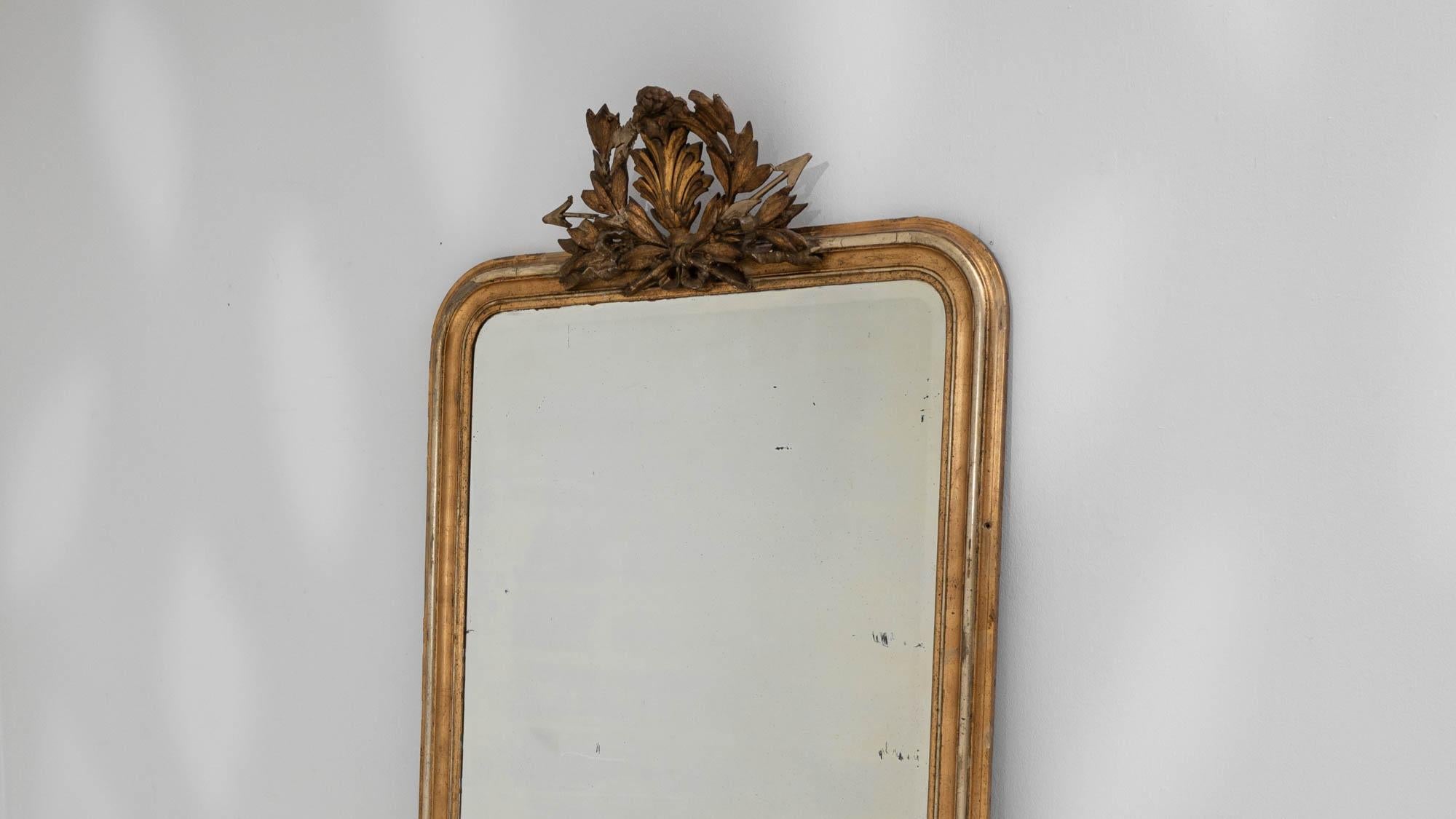 19th Century Louis Philippe Gilded Mirror 3
