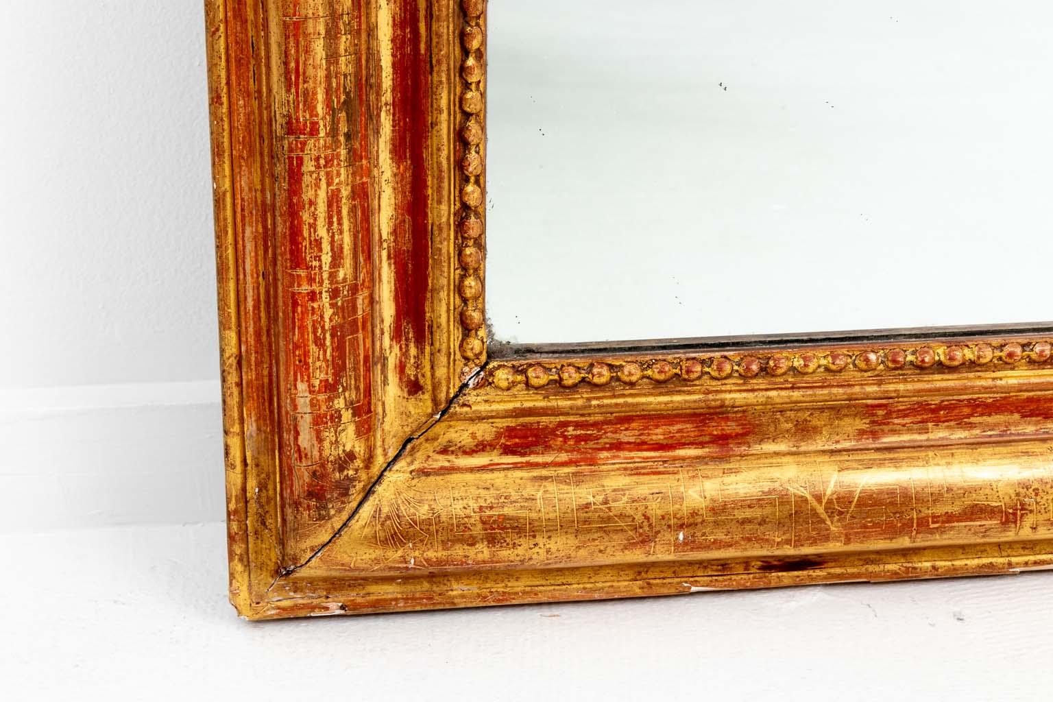 19th Century Louis Philippe Gilt Mirror For Sale 3