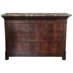 19th Century Louis Philippe Mahogany Chest of Drawers