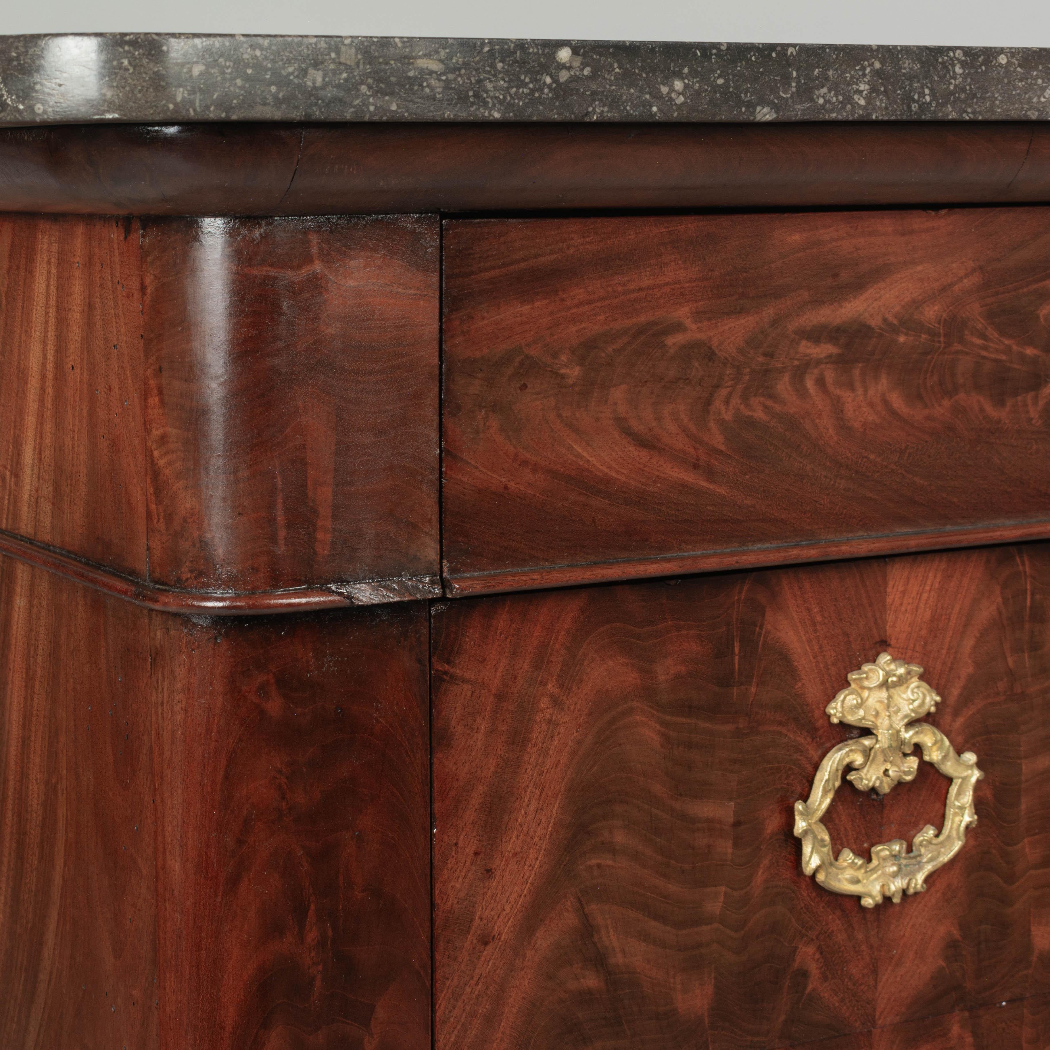 19th Century Louis Philippe Mahogany Commode For Sale 8