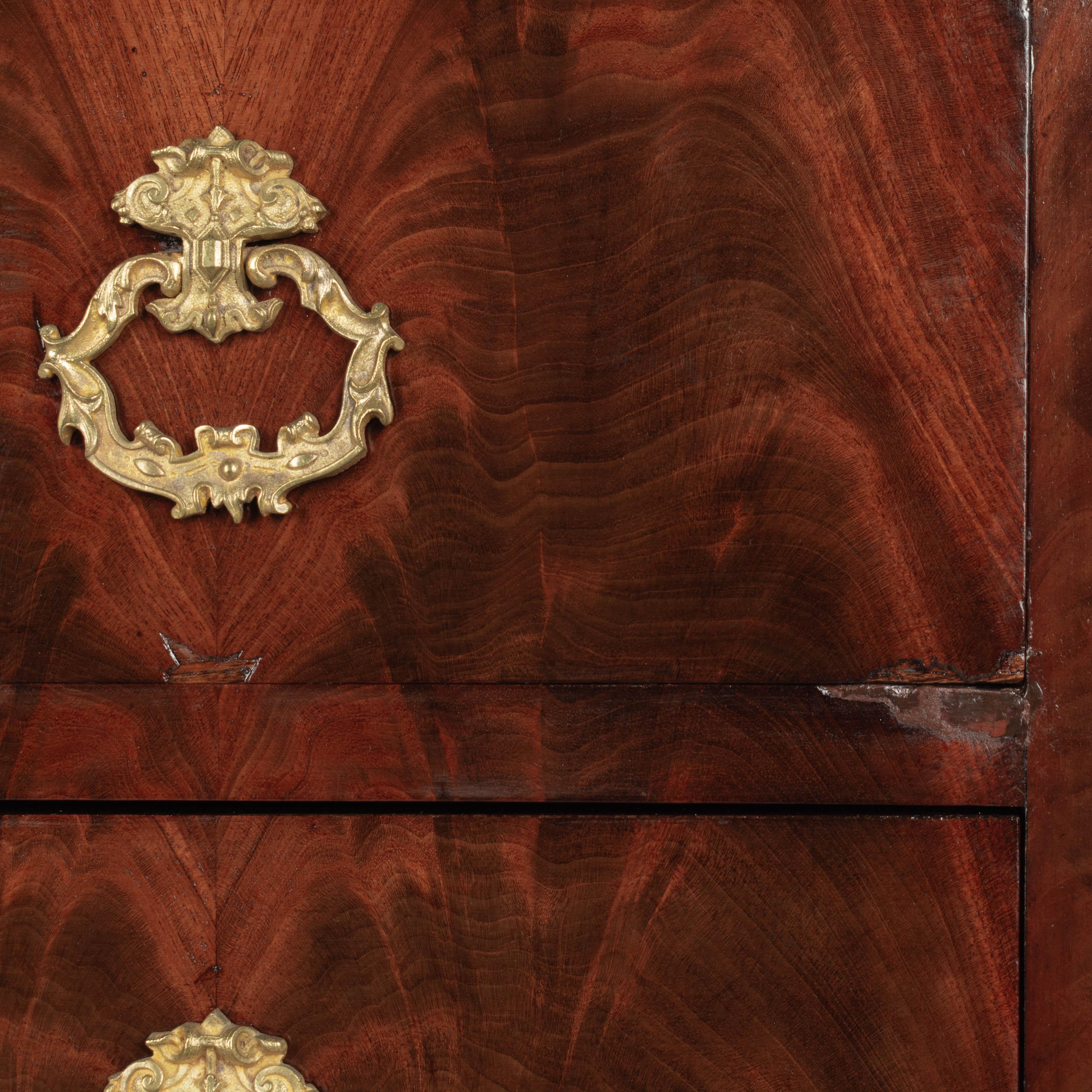 19th Century Louis Philippe Mahogany Commode For Sale 9