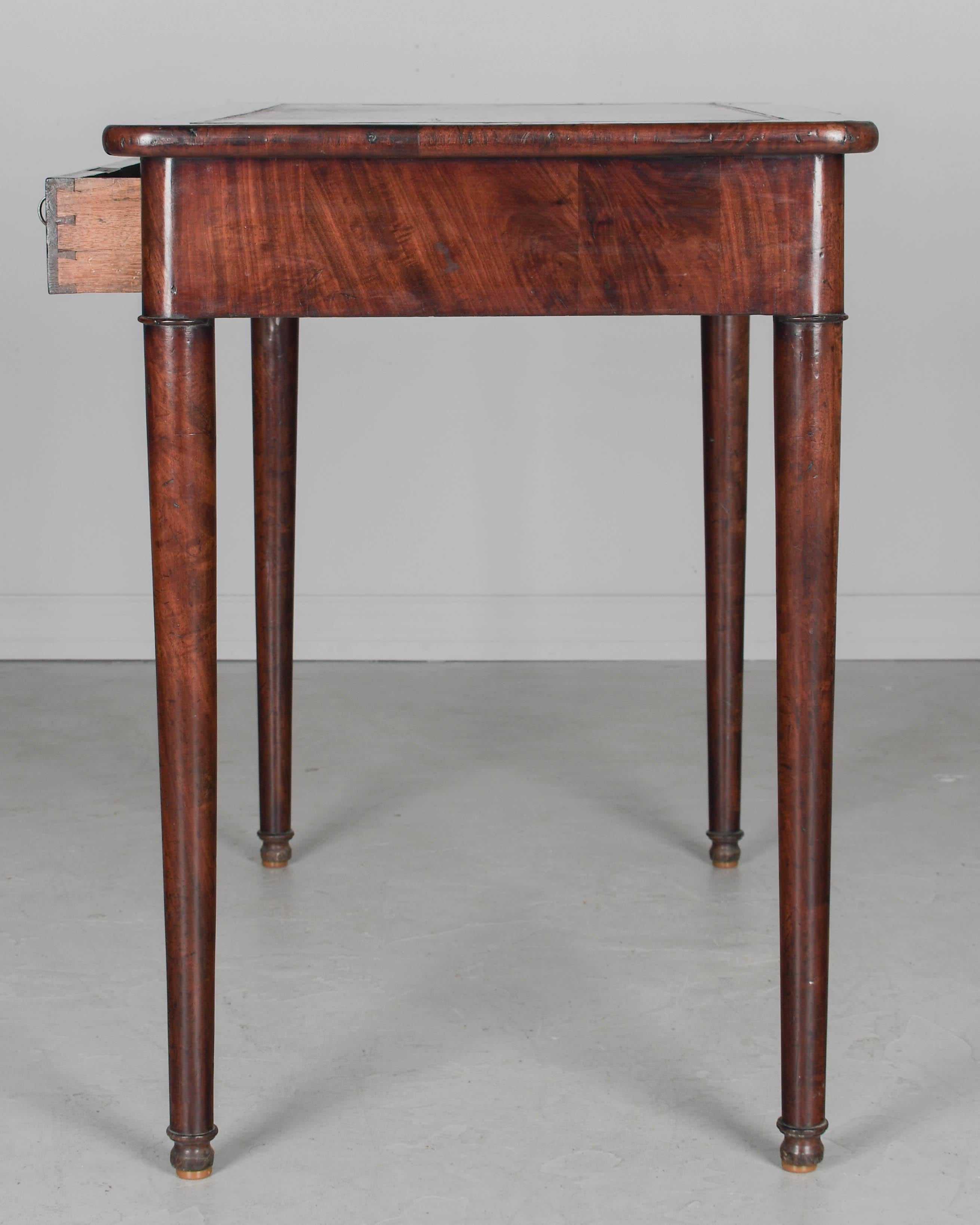 19th Century Louis Philippe Mahogany Desk 2