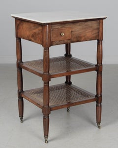 Tavolino in mogano Louis Philippe del XIX secolo