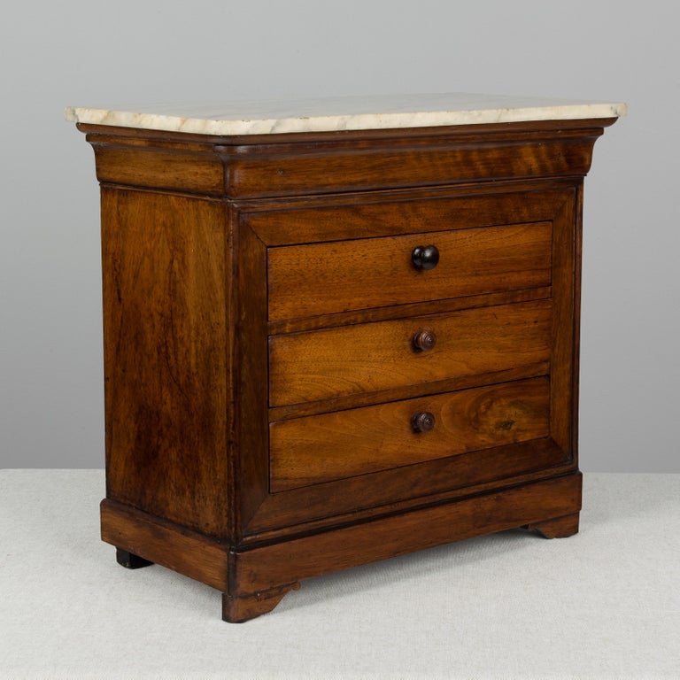 19th Century Louis Philippe Miniature Commode For Sale at 1stdibs