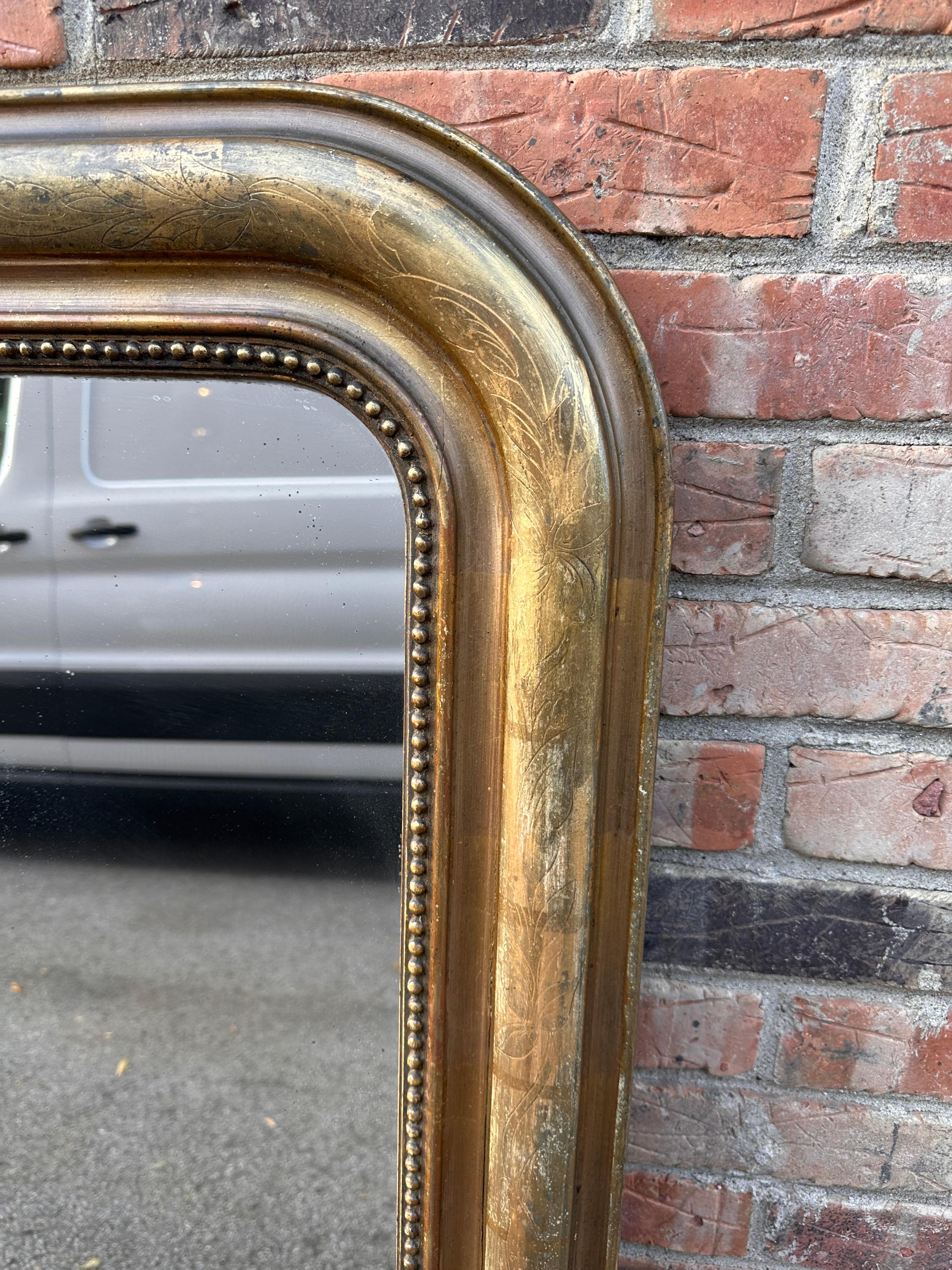 French 19th Century Louis Philippe Mirror For Sale