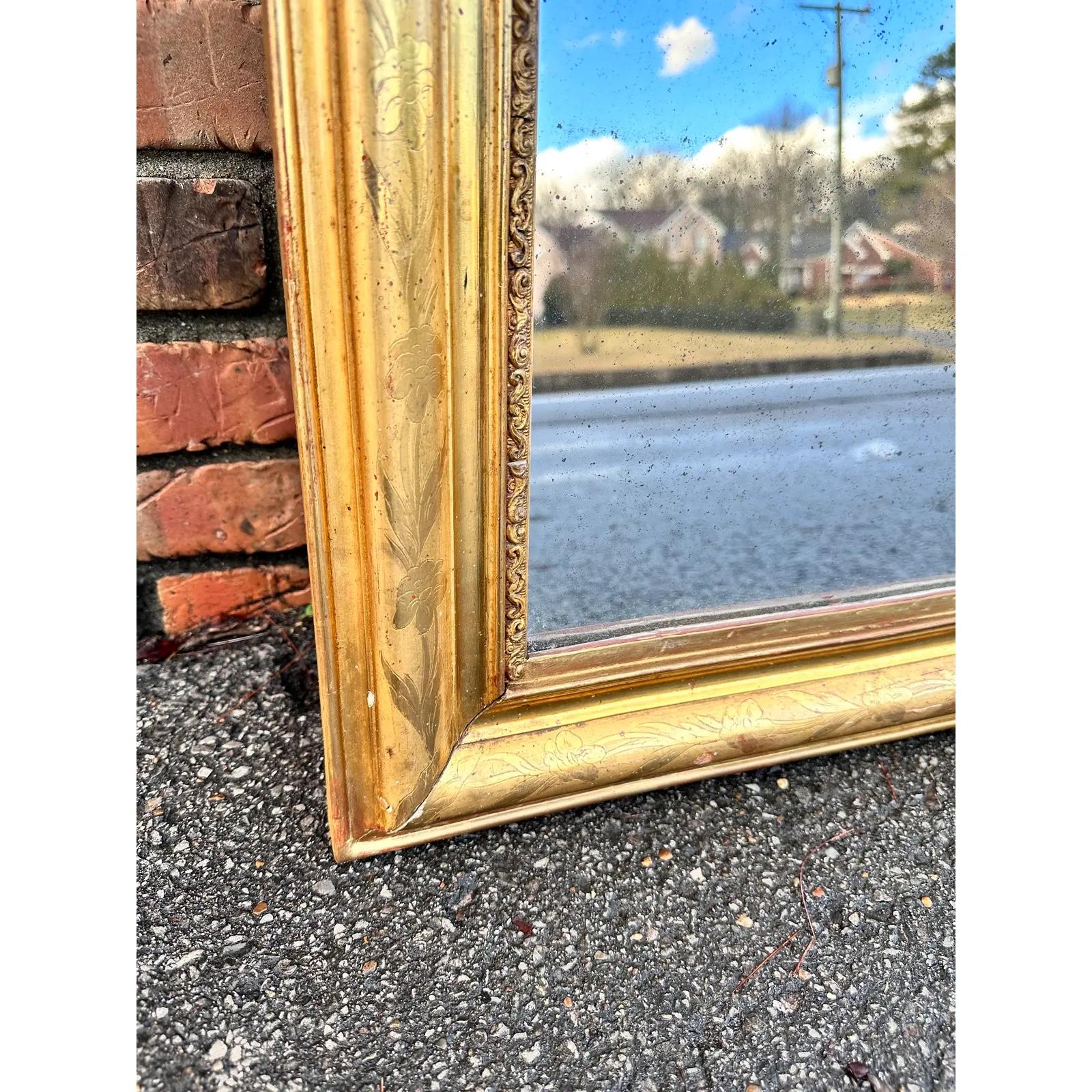 French 19th Century Louis Philippe Mirror