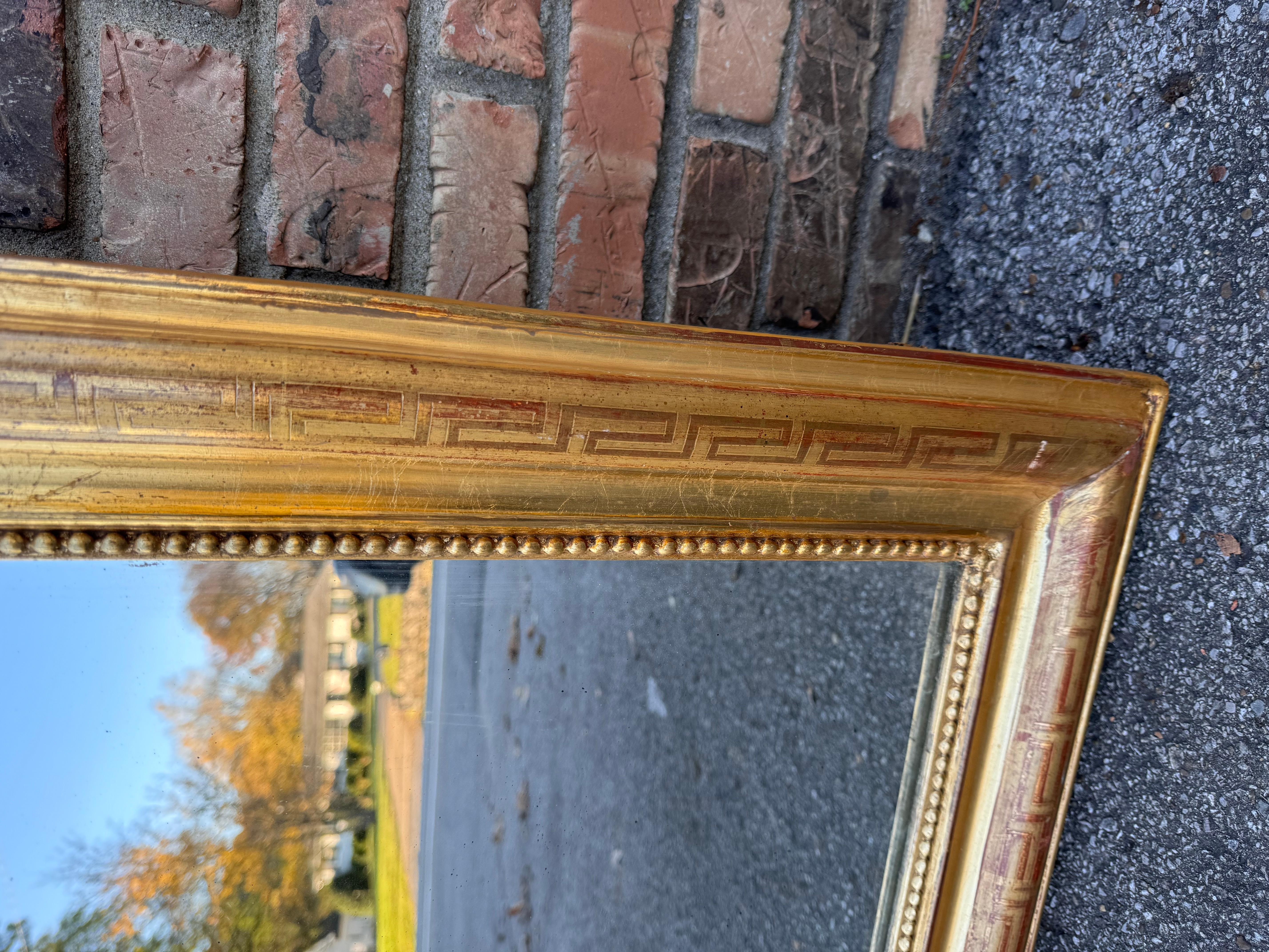 French 19th Century Louis Philippe Mirror