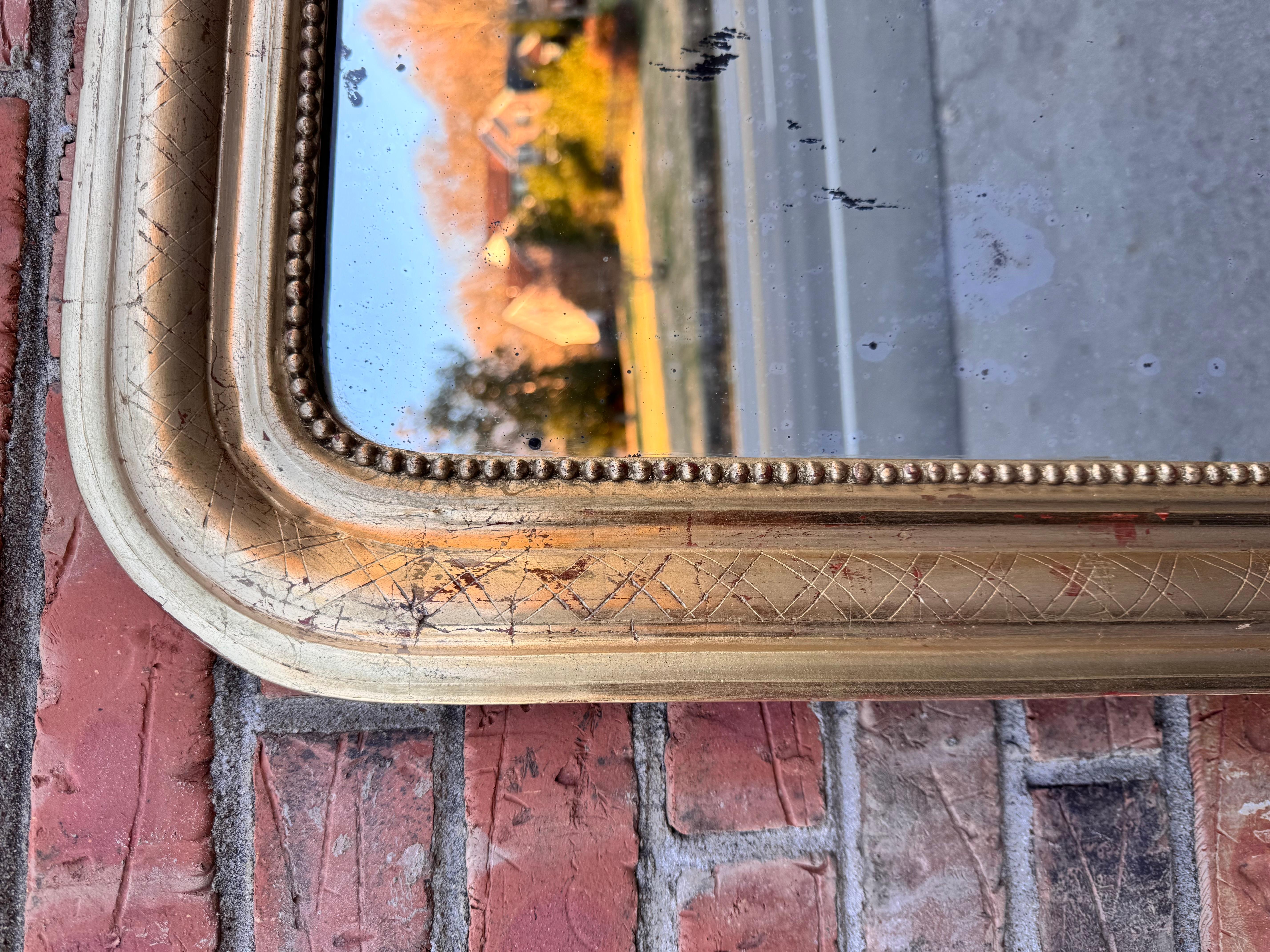 French 19th Century Louis Philippe Mirror