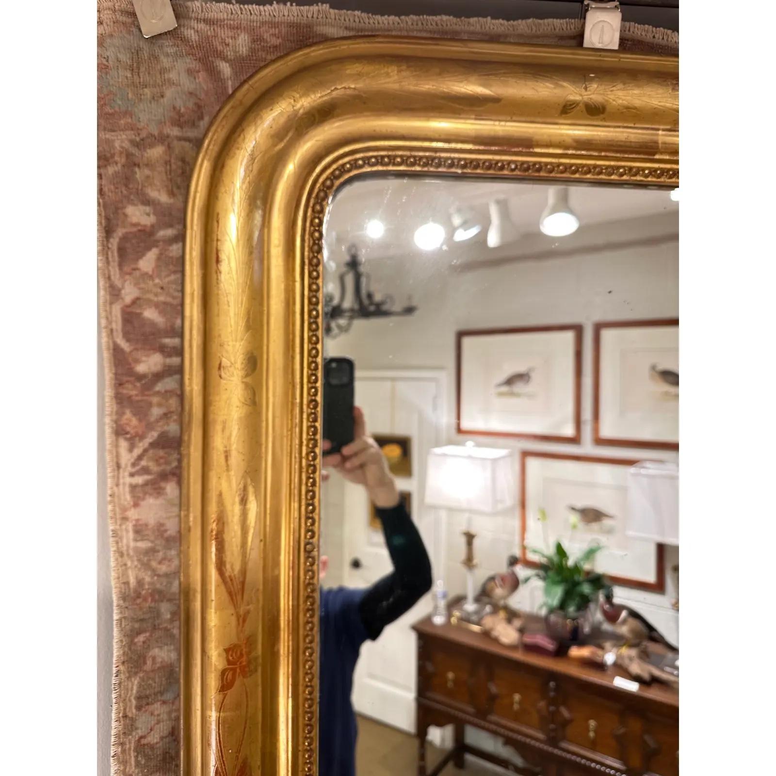 19th Century Louis Philippe Mirror In Good Condition For Sale In Nashville, TN