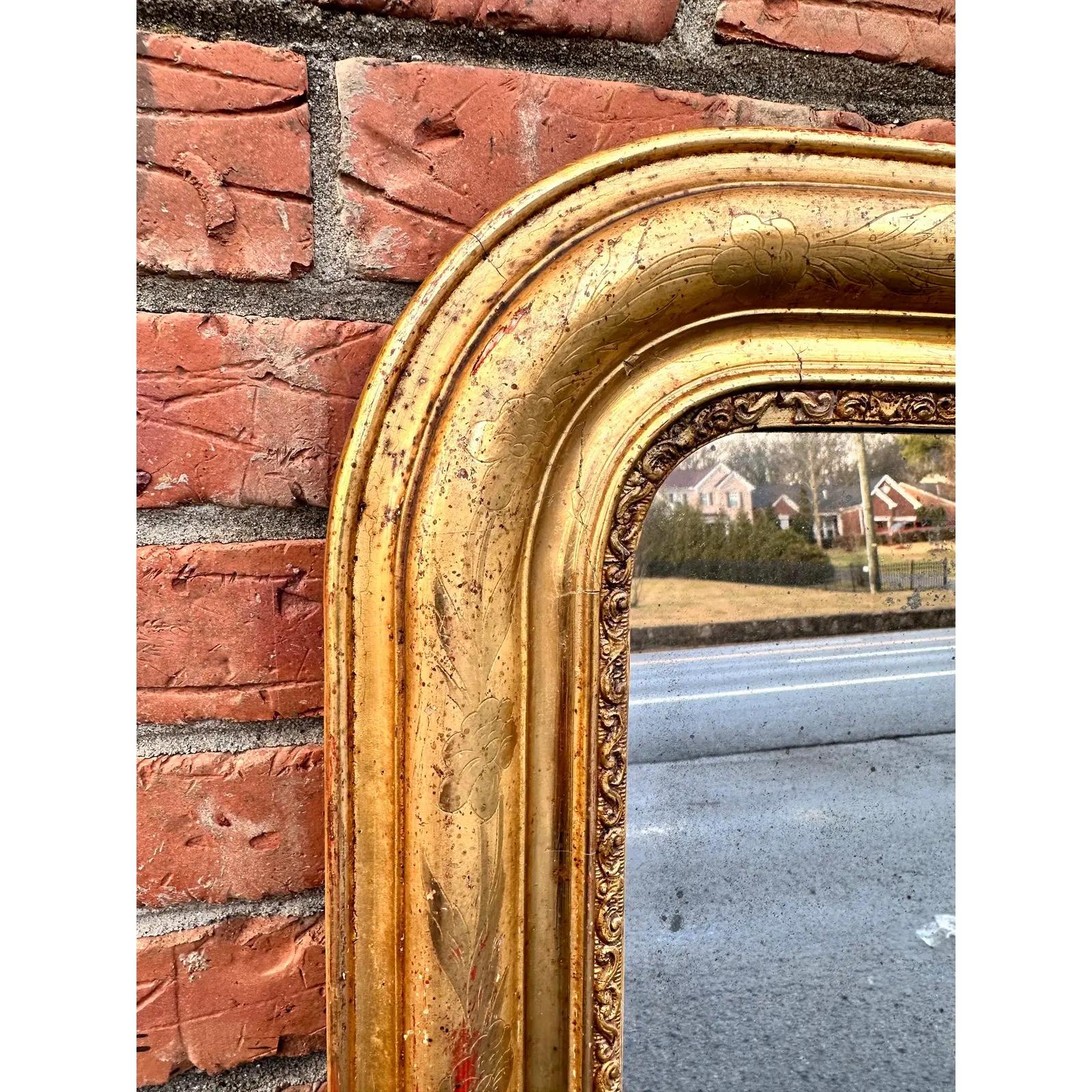19th Century Louis Philippe Mirror In Good Condition In Nashville, TN