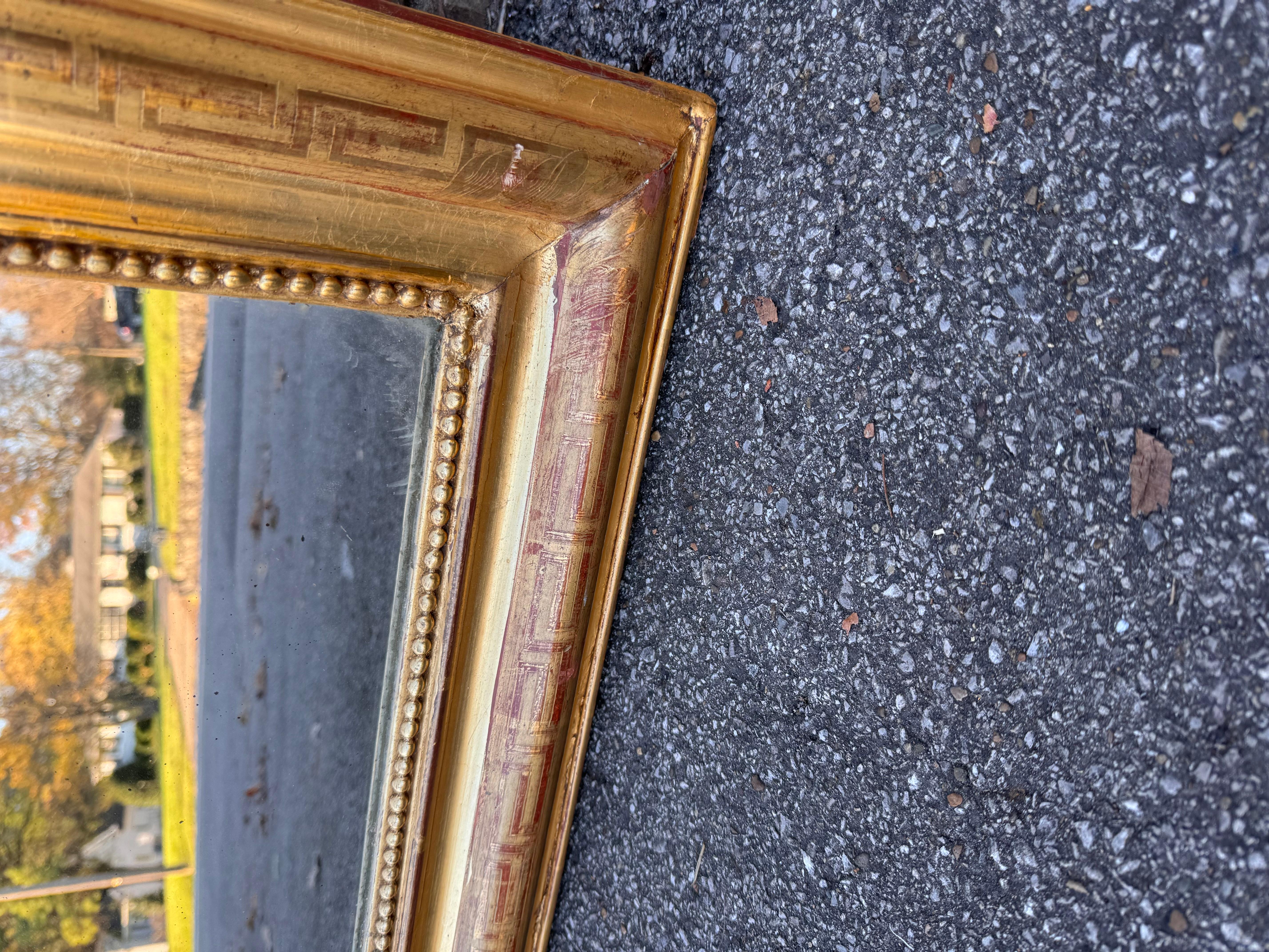 19th Century Louis Philippe Mirror In Good Condition In Nashville, TN