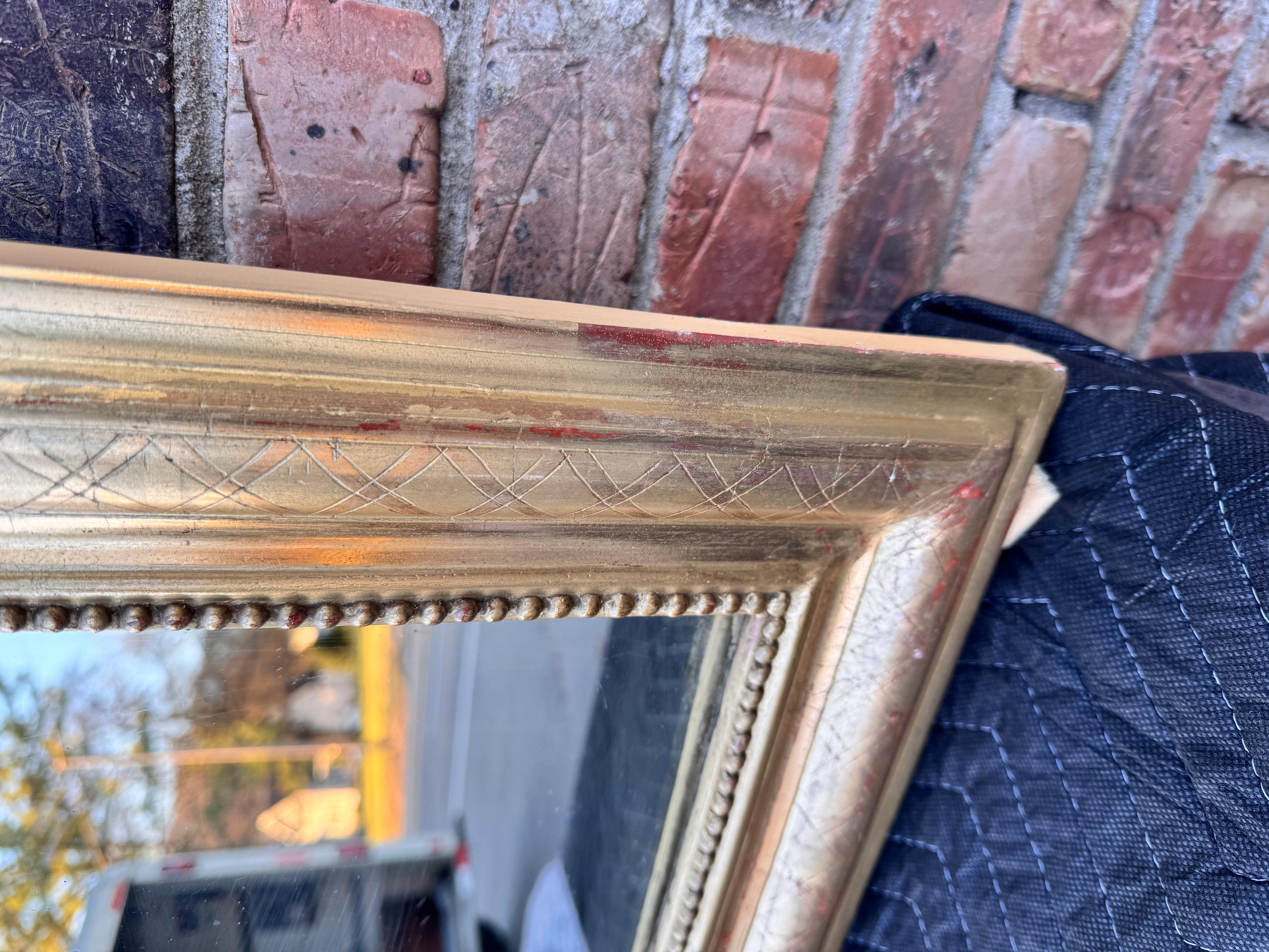 19th Century Louis Philippe Mirror In Good Condition In Nashville, TN