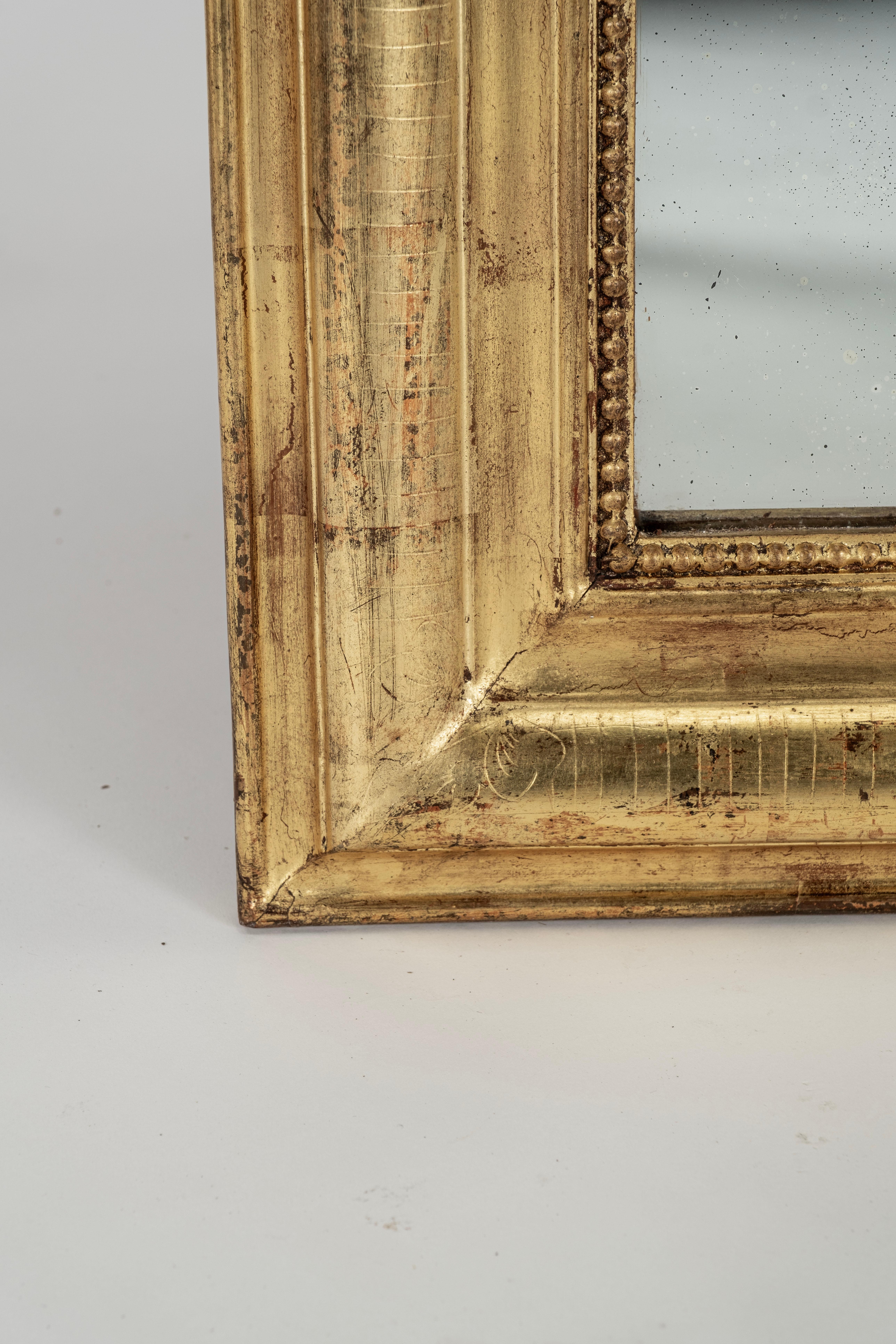 19th Century Louis Philippe Mirror In Good Condition In Houston, TX