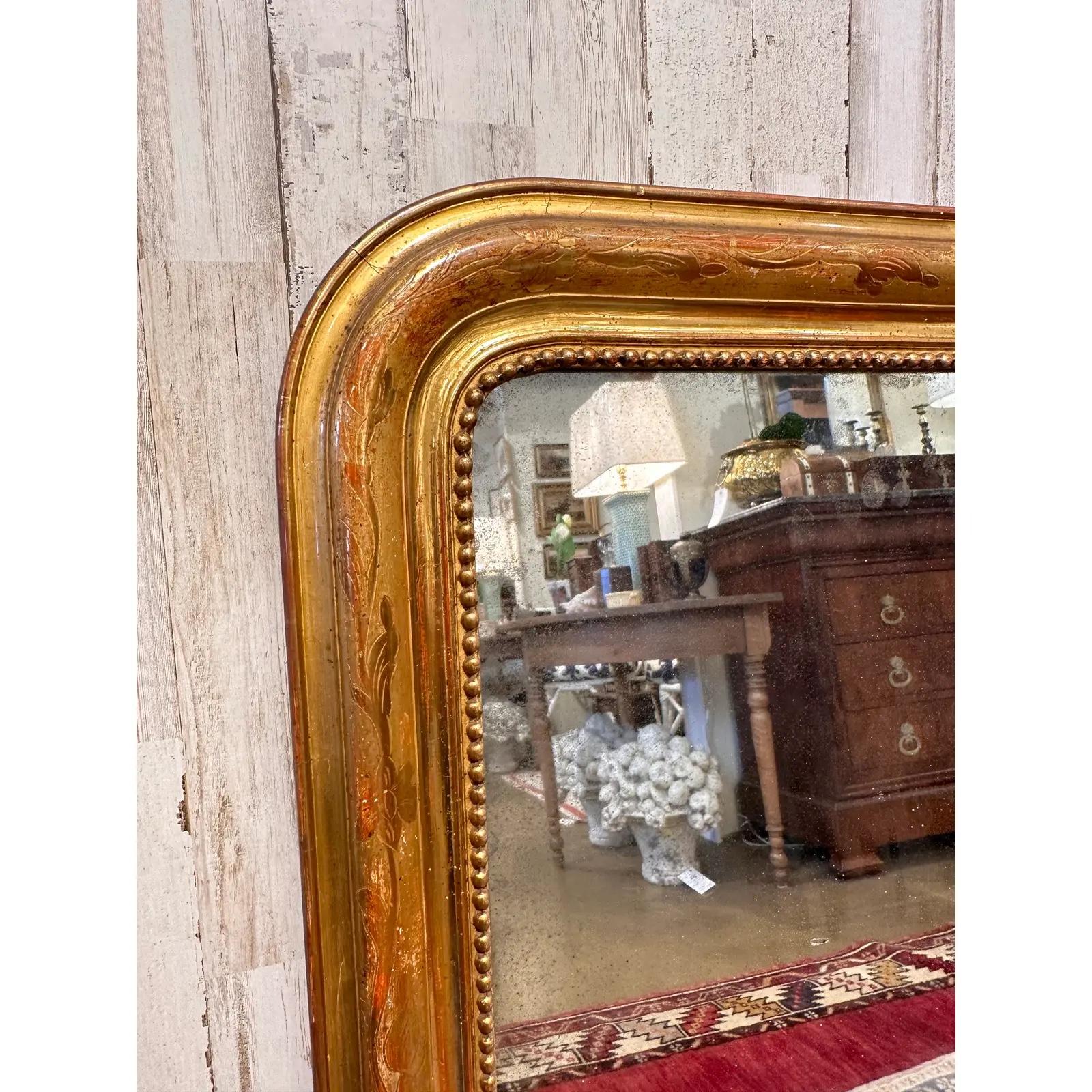 Miroir Louis Philippe du 19ème siècle en vente 1