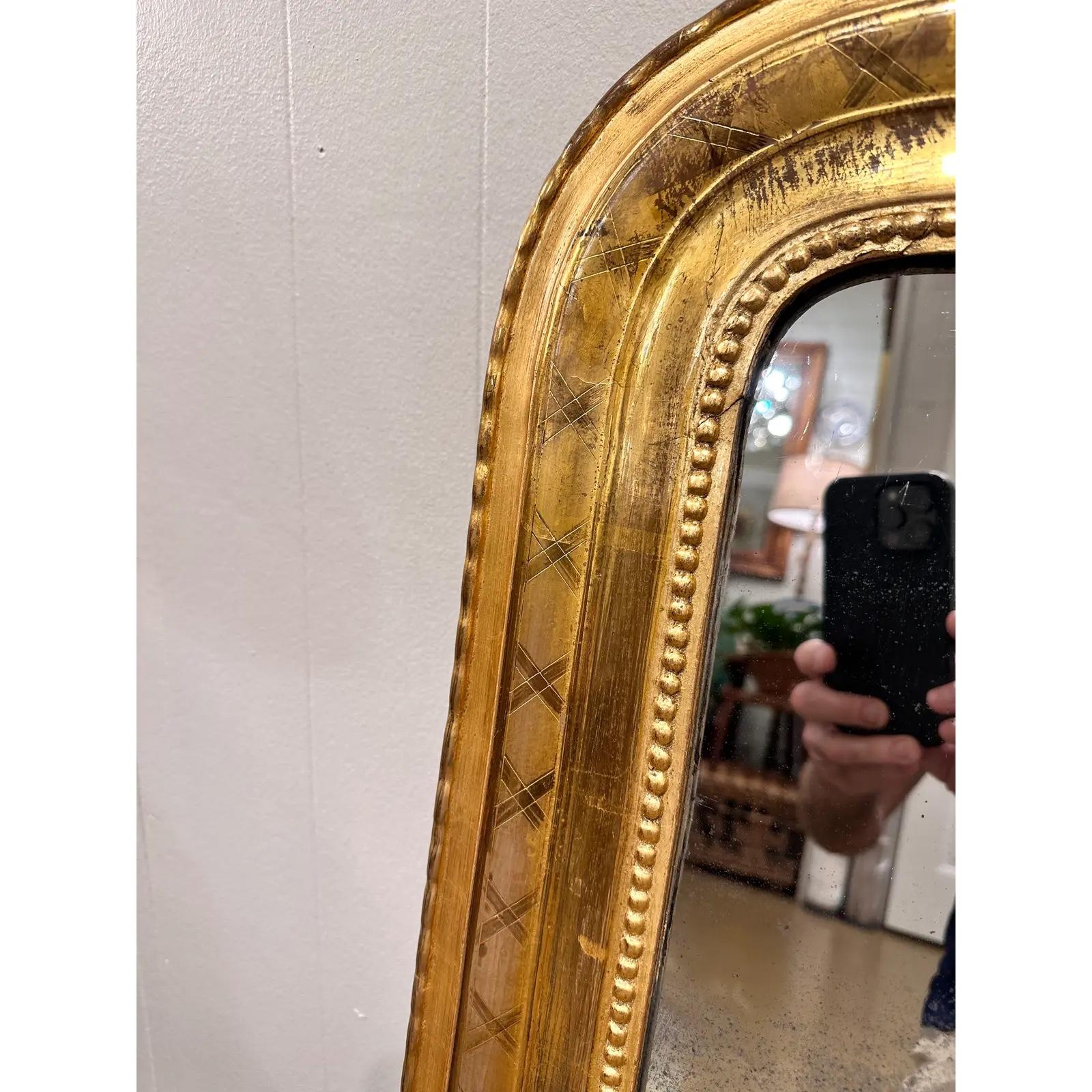 19th Century Louis Philippe Mirror 1