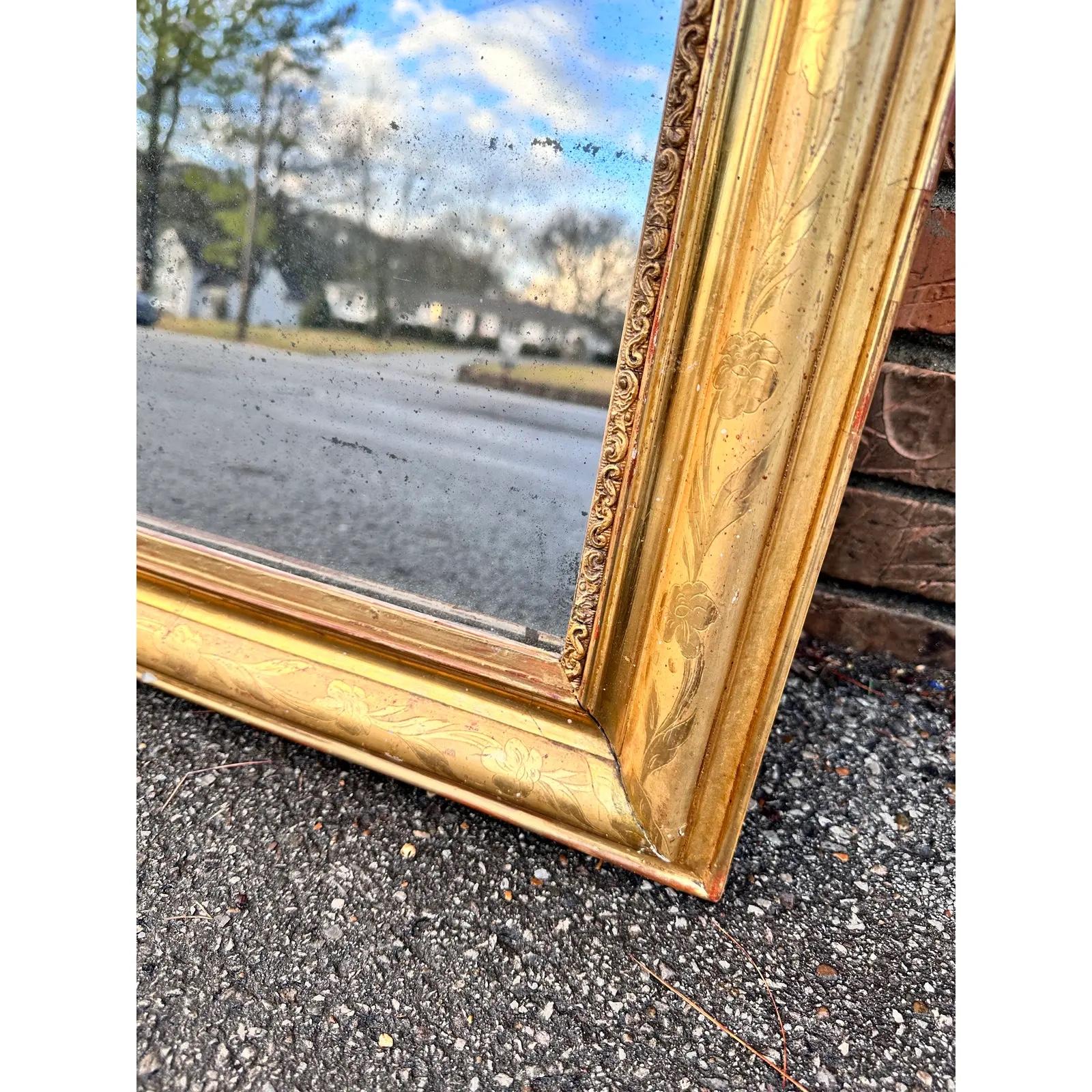 19th Century Louis Philippe Mirror 1