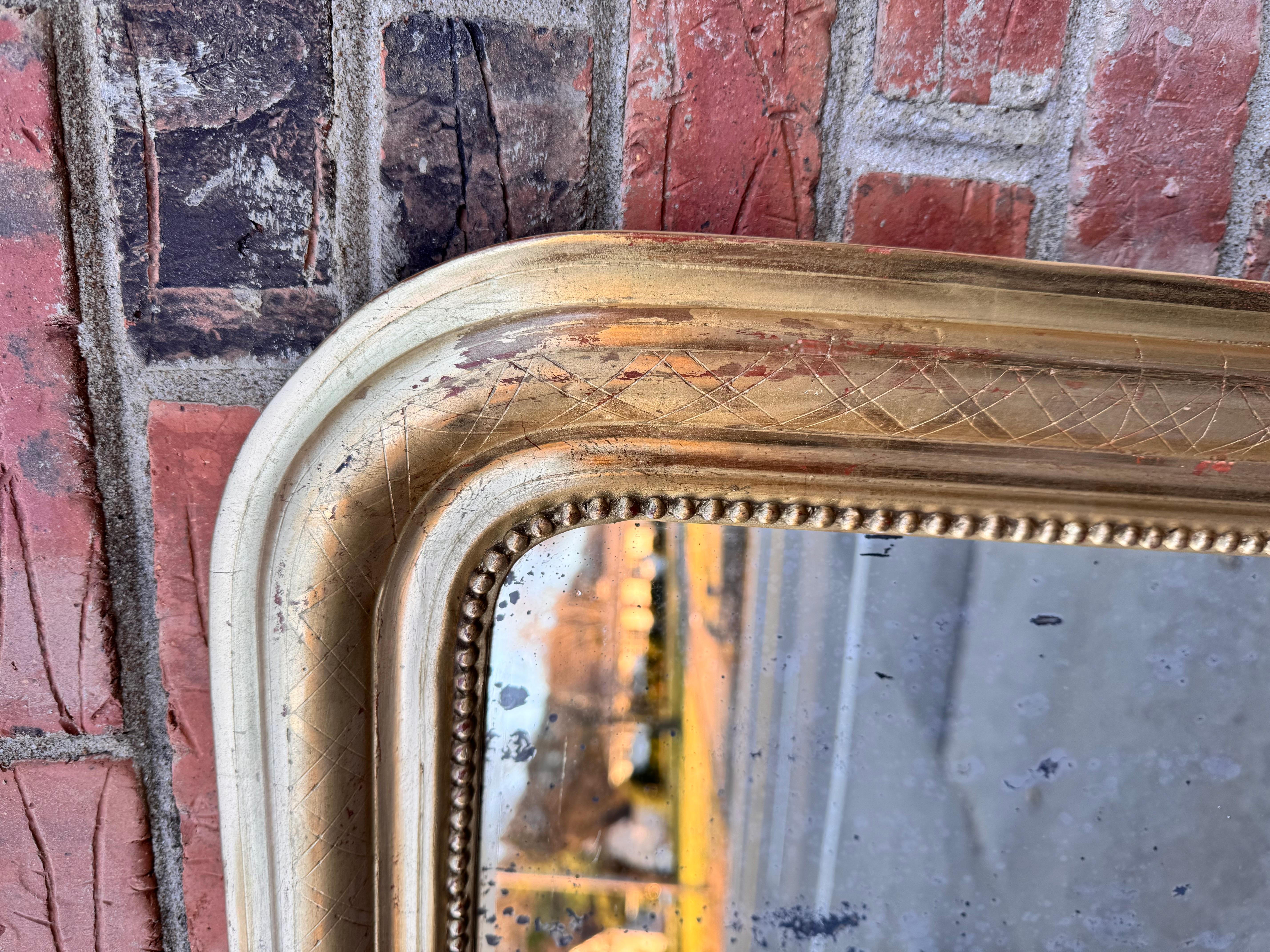 19th Century Louis Philippe Mirror 1