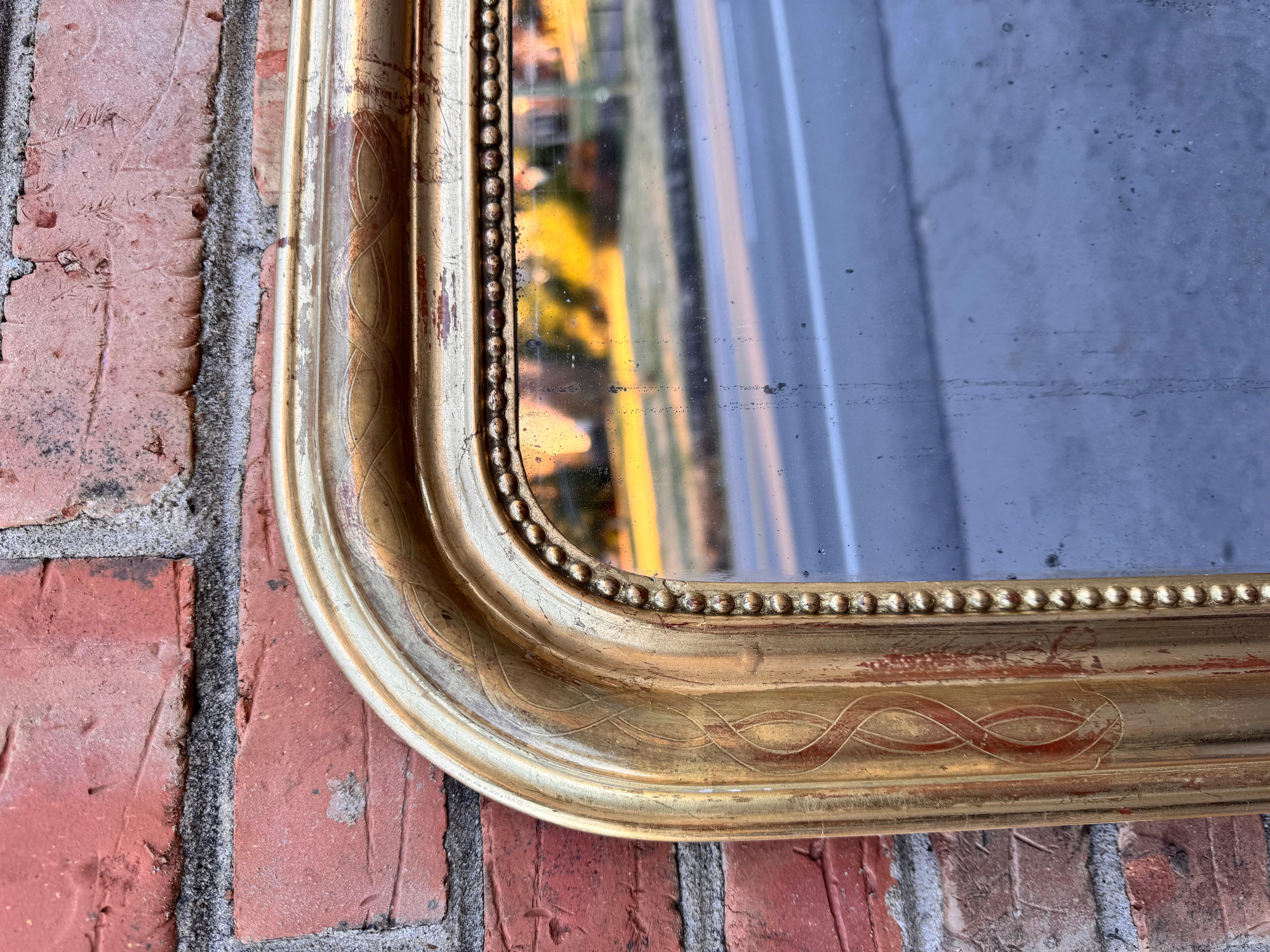 Miroir Louis Philippe du 19ème siècle en vente 1