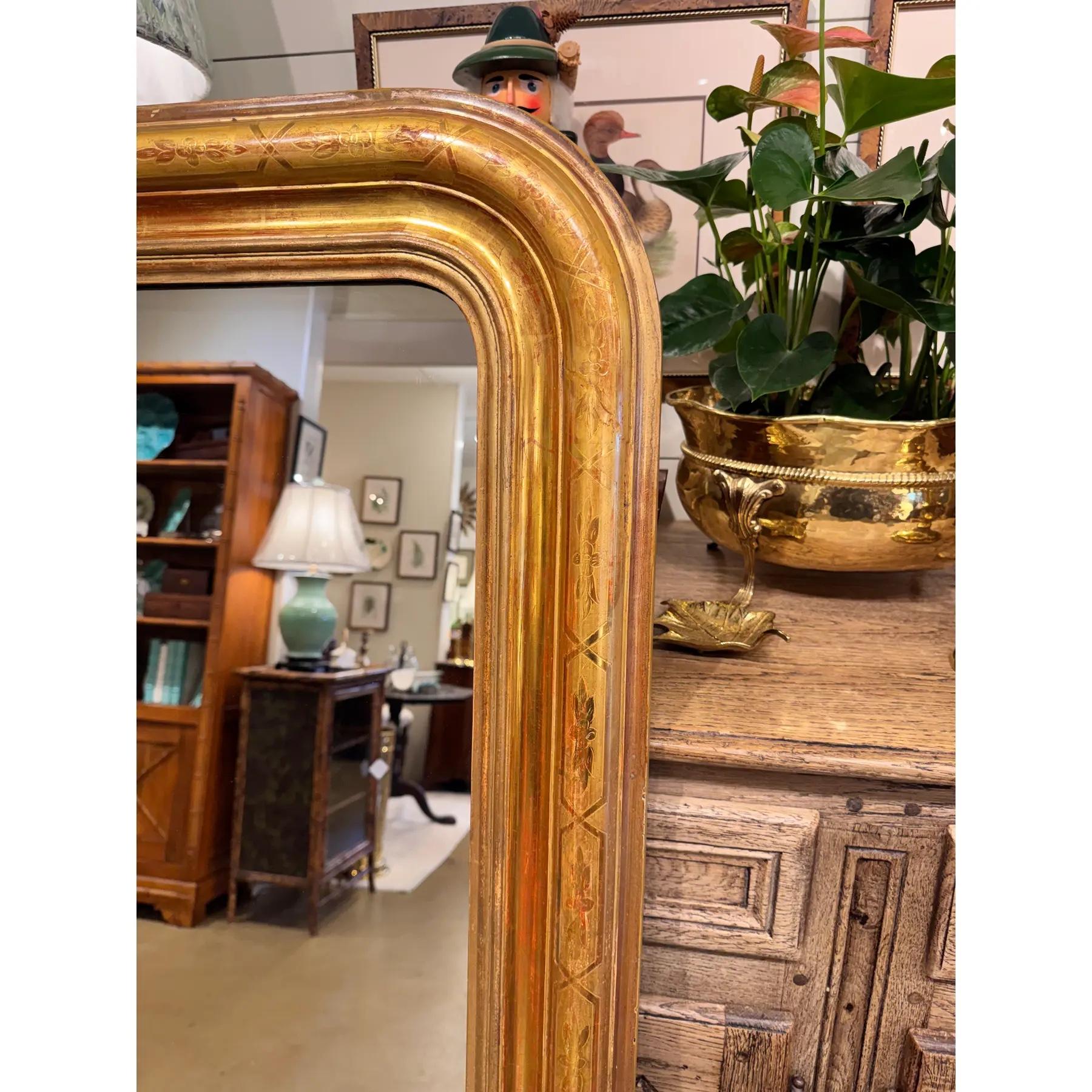 Specchio Louis Philippe del XIX secolo in vendita 1