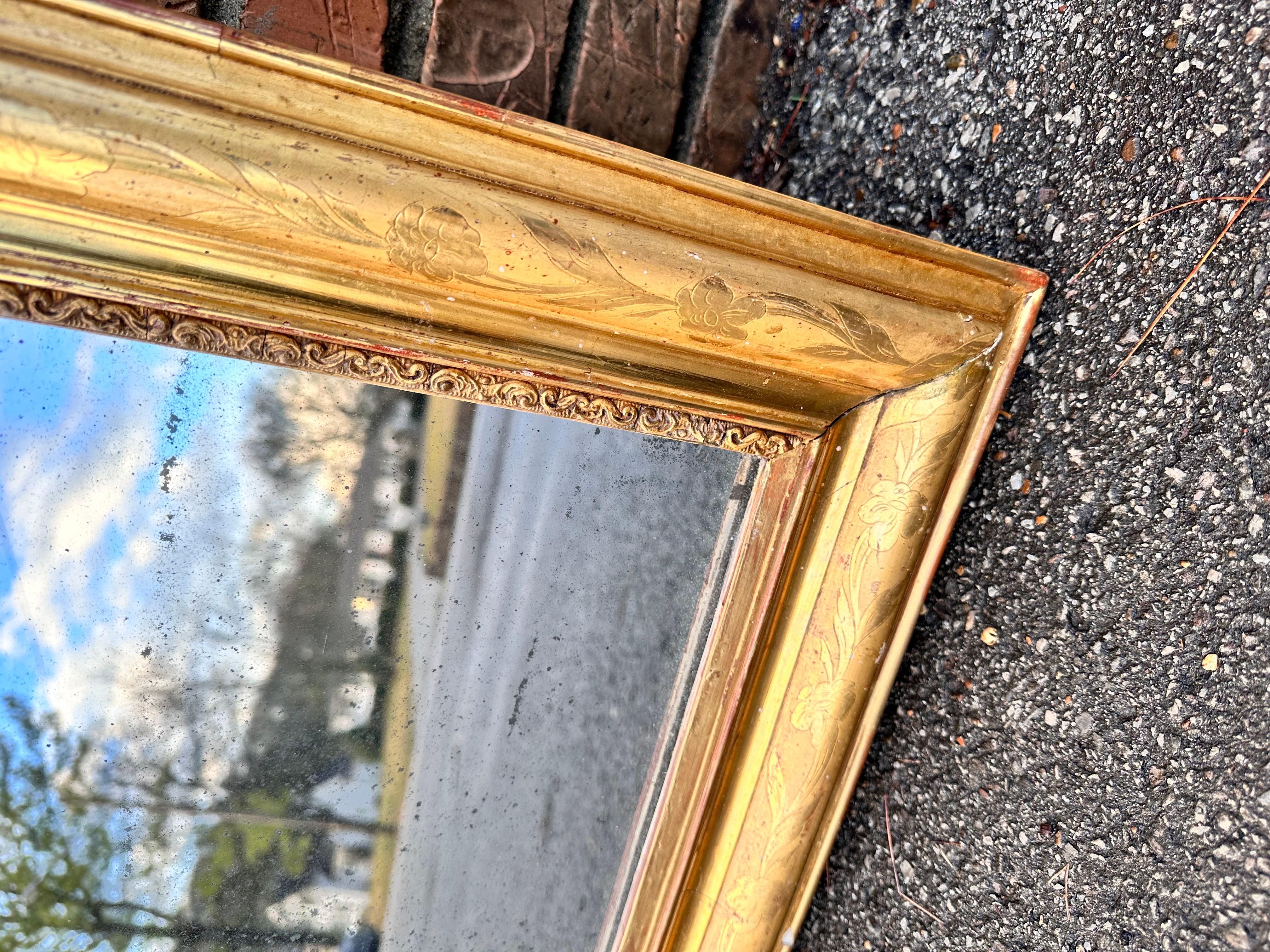 19th Century Louis Philippe Mirror For Sale 3