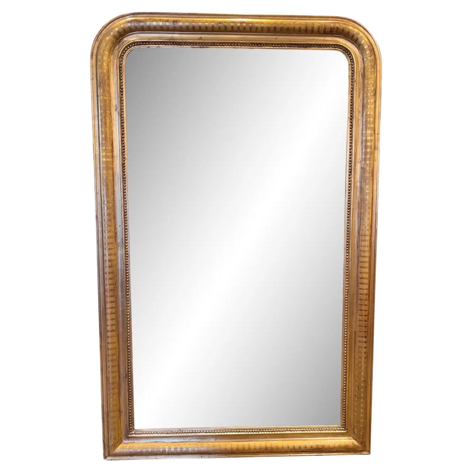 Specchio Louis Philippe del XIX secolo in vendita