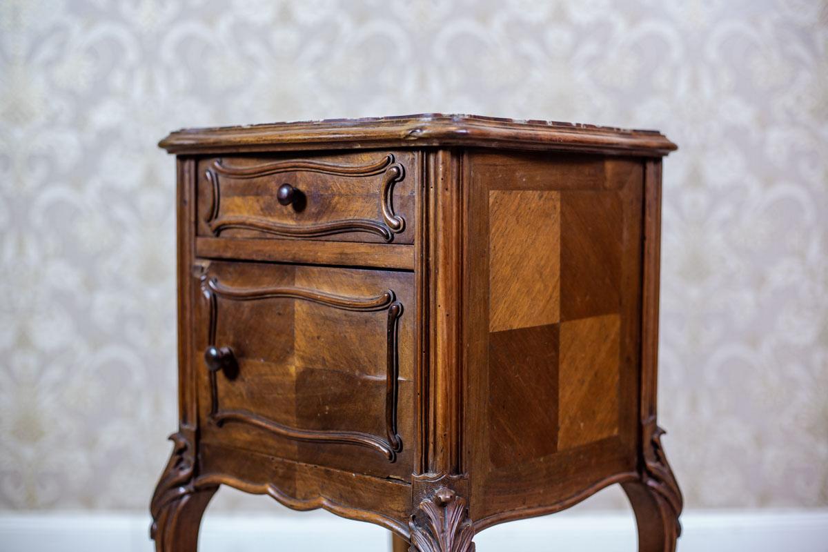 19th Century Louis Philippe Nightstand In Good Condition In Opole, PL