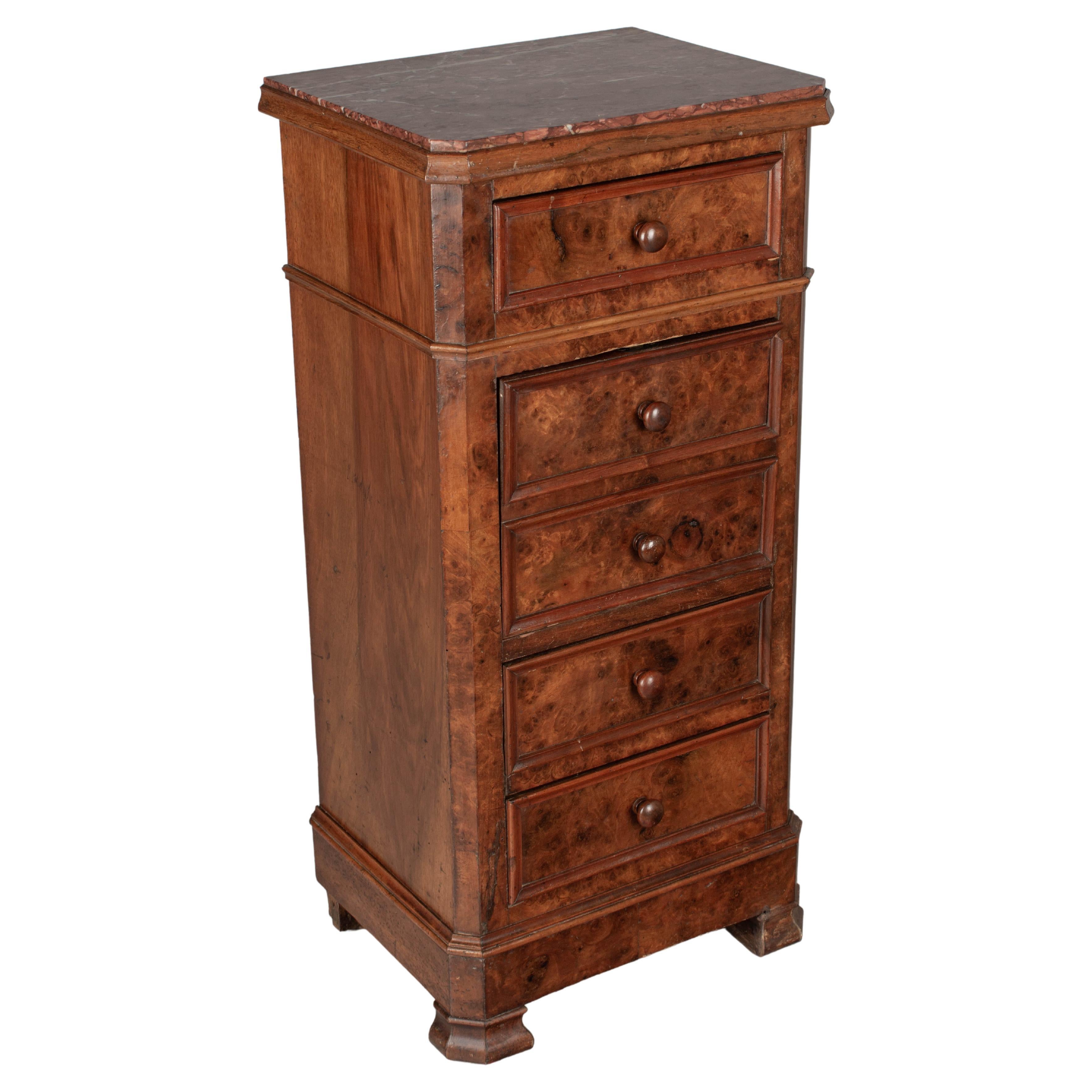 19th Century Louis Philippe Nightstand For Sale