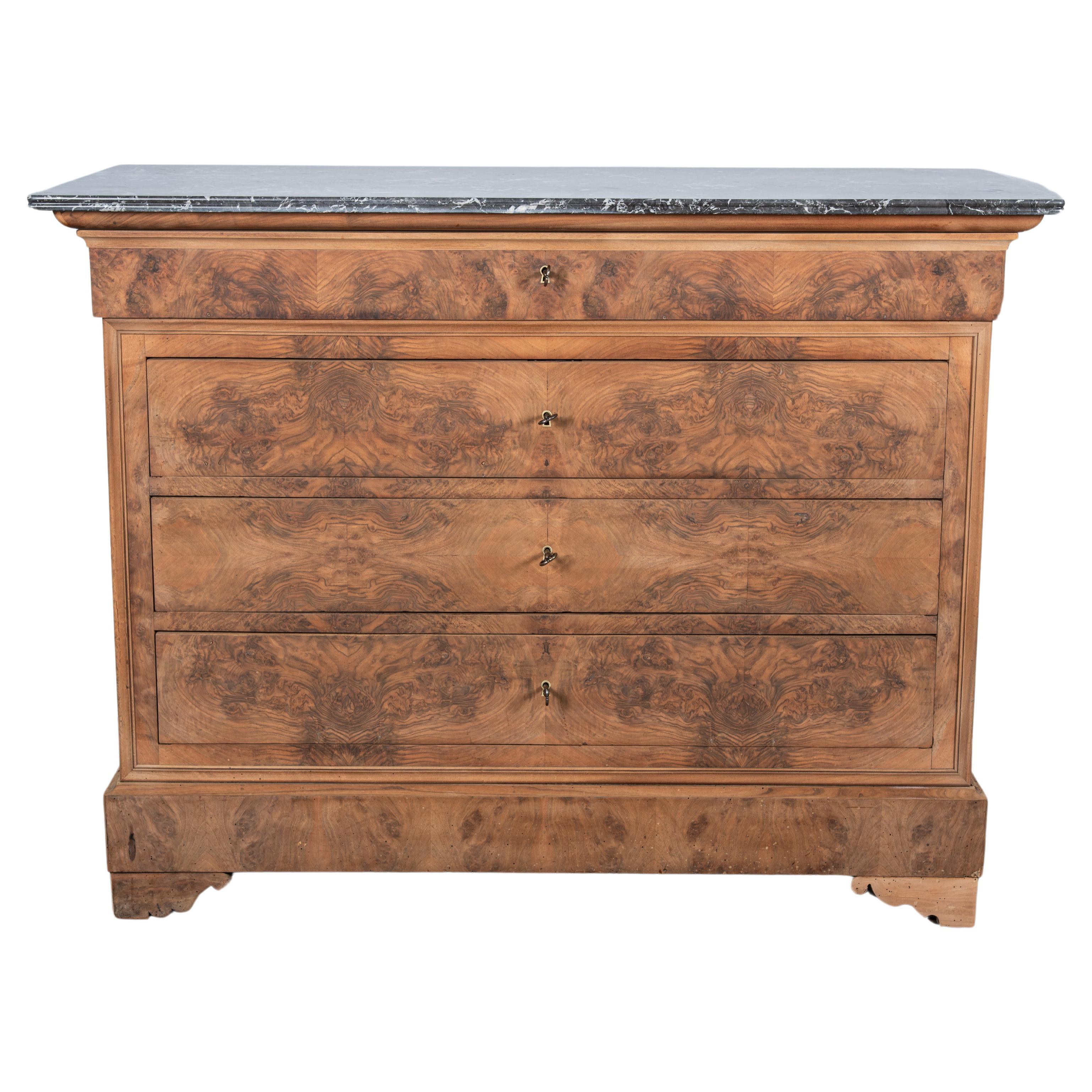 19th Century Louis Philippe of Style Commode or Dresser For Sale