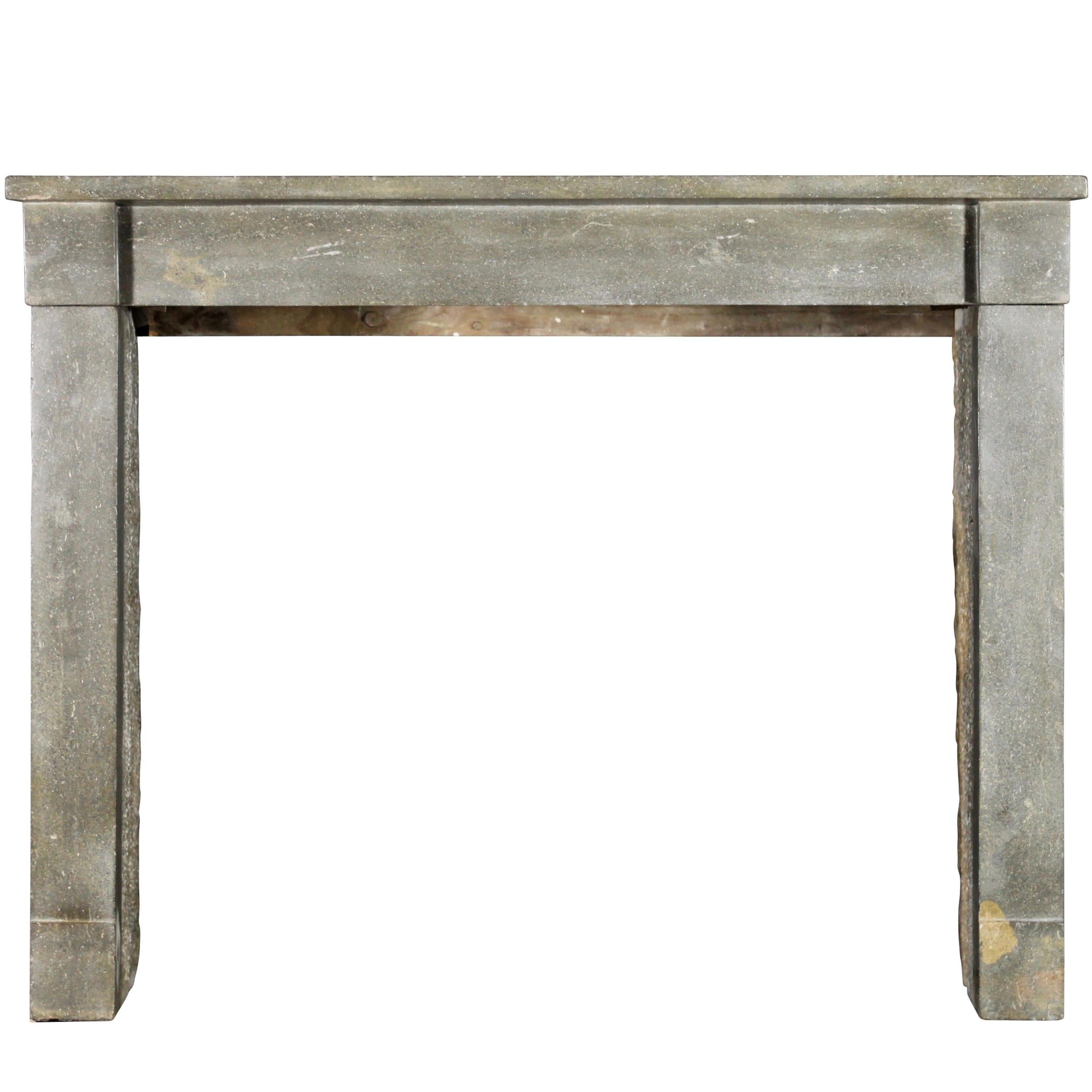 19th Century Louis Philippe Original French Antique Fireplace Mantle For Sale