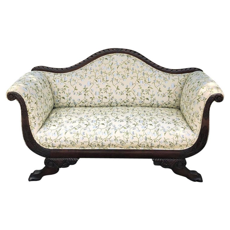 19th Century Louis Philippe Period French Mahogany Sofa, circa 1850 For  Sale at 1stDibs