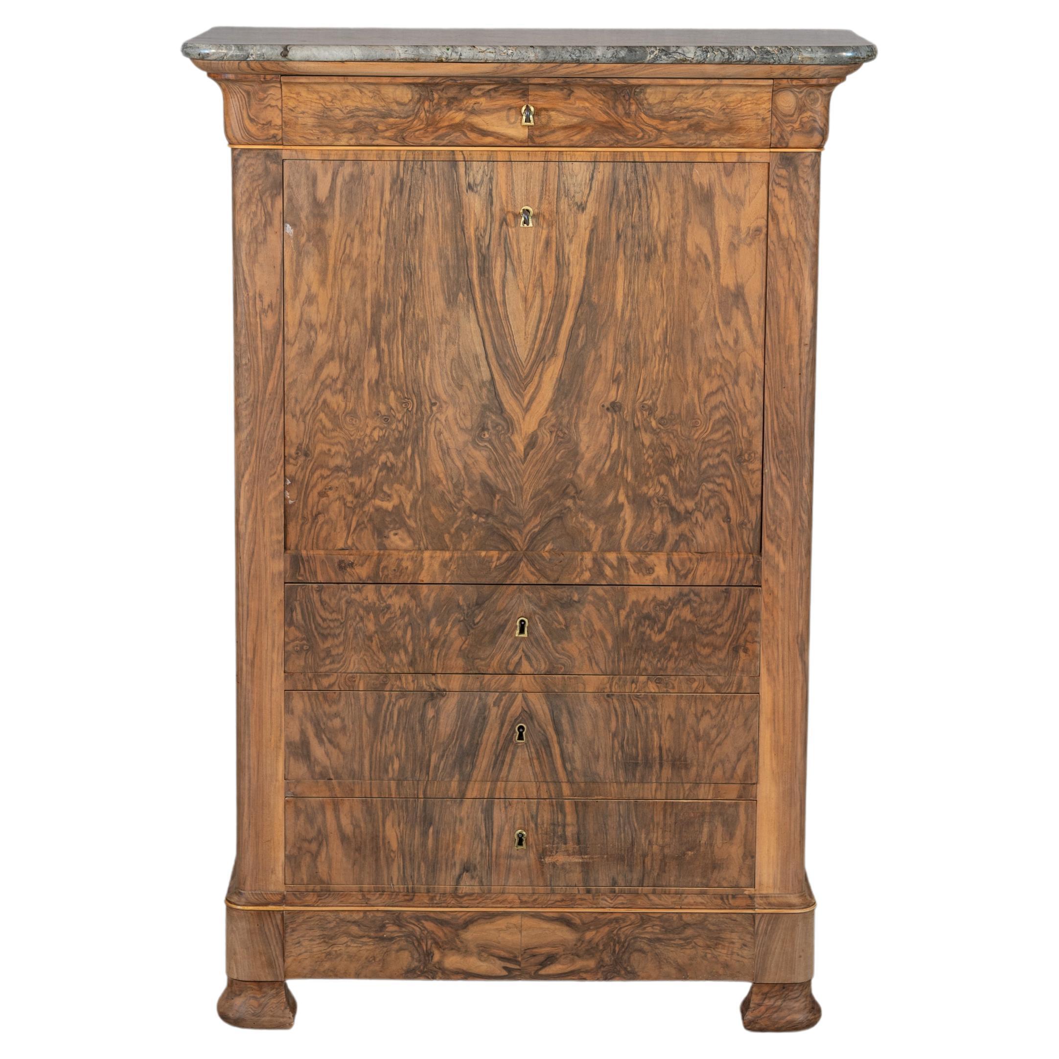 19th Century Louis-Philippe Period French Secretary For Sale
