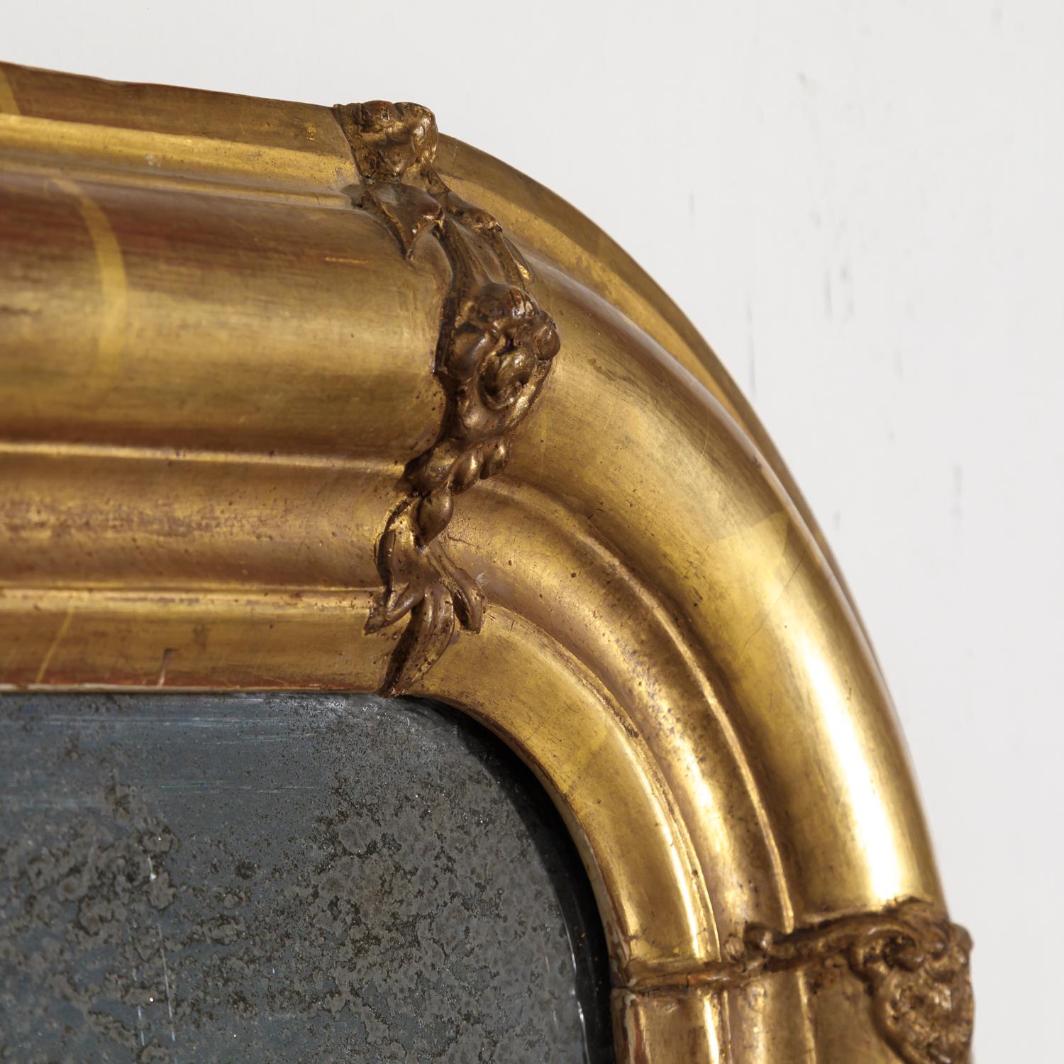 19th Century Louis Philippe Period Giltwood Mirror 5