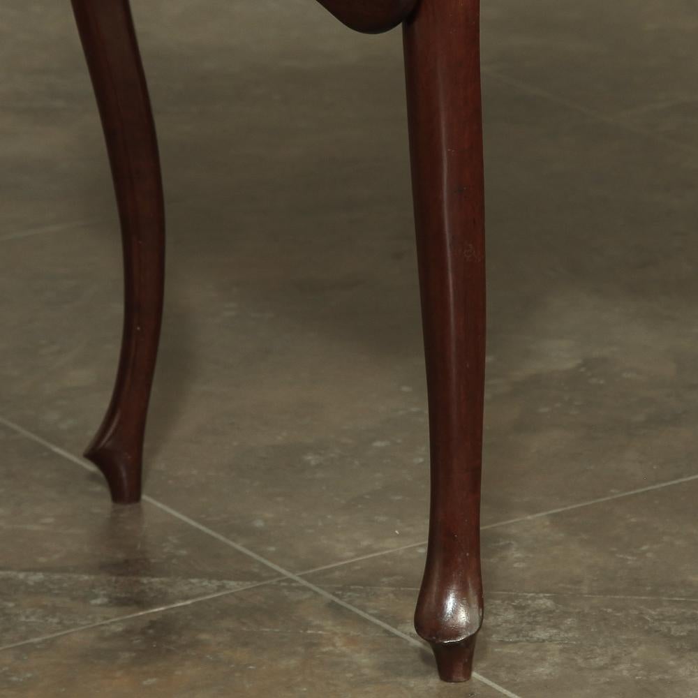 19th Century Louis Philippe Period Mahogany Drop Leaf Table For Sale 4