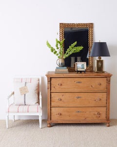 19th Century Louis Philippe Pine Commode or Chest of Drawers