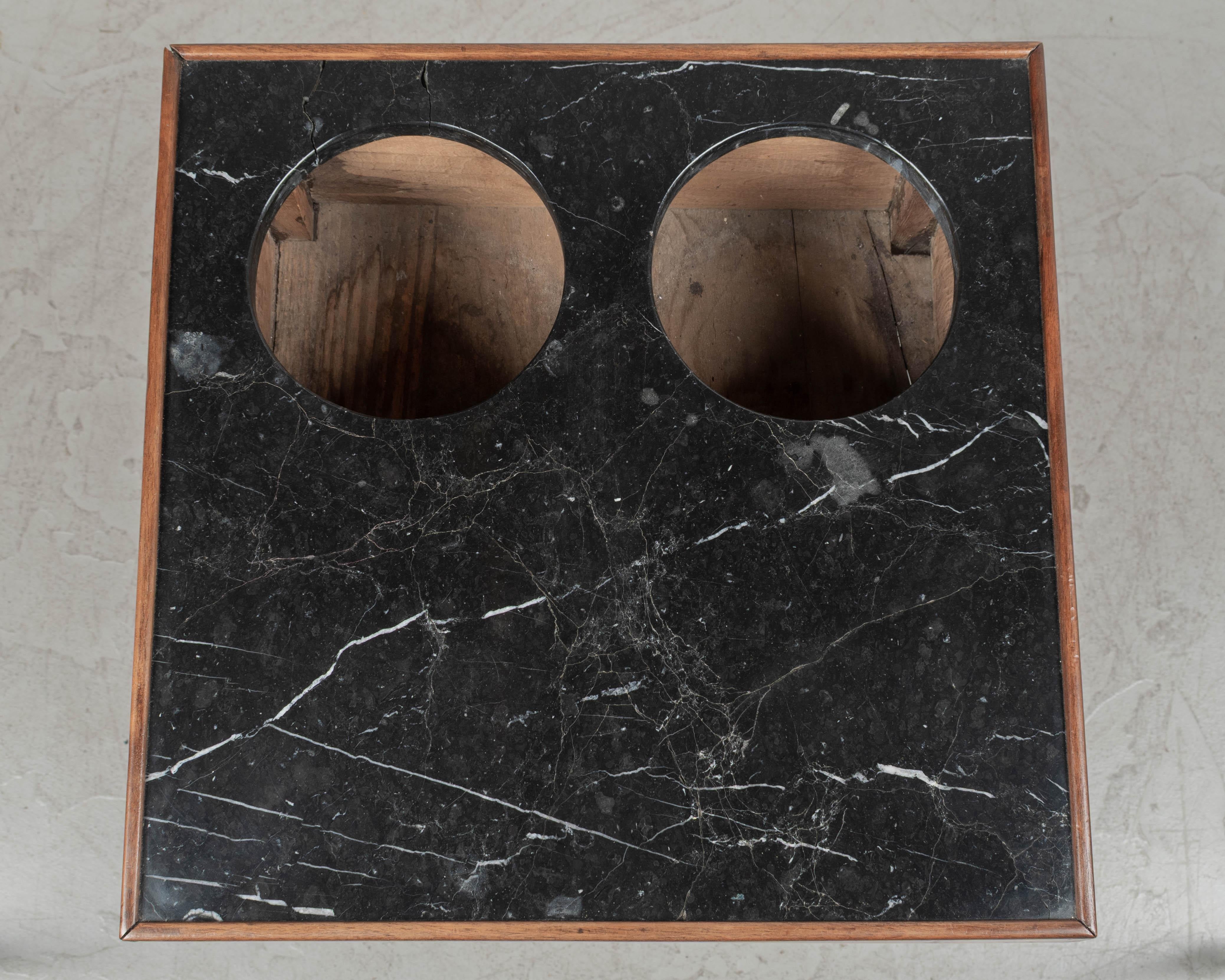19th Century Louis Philippe Rafraichissoir Side Table For Sale 3
